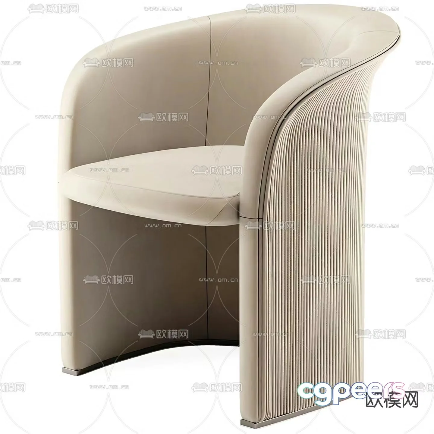 Modern armchair 3d model