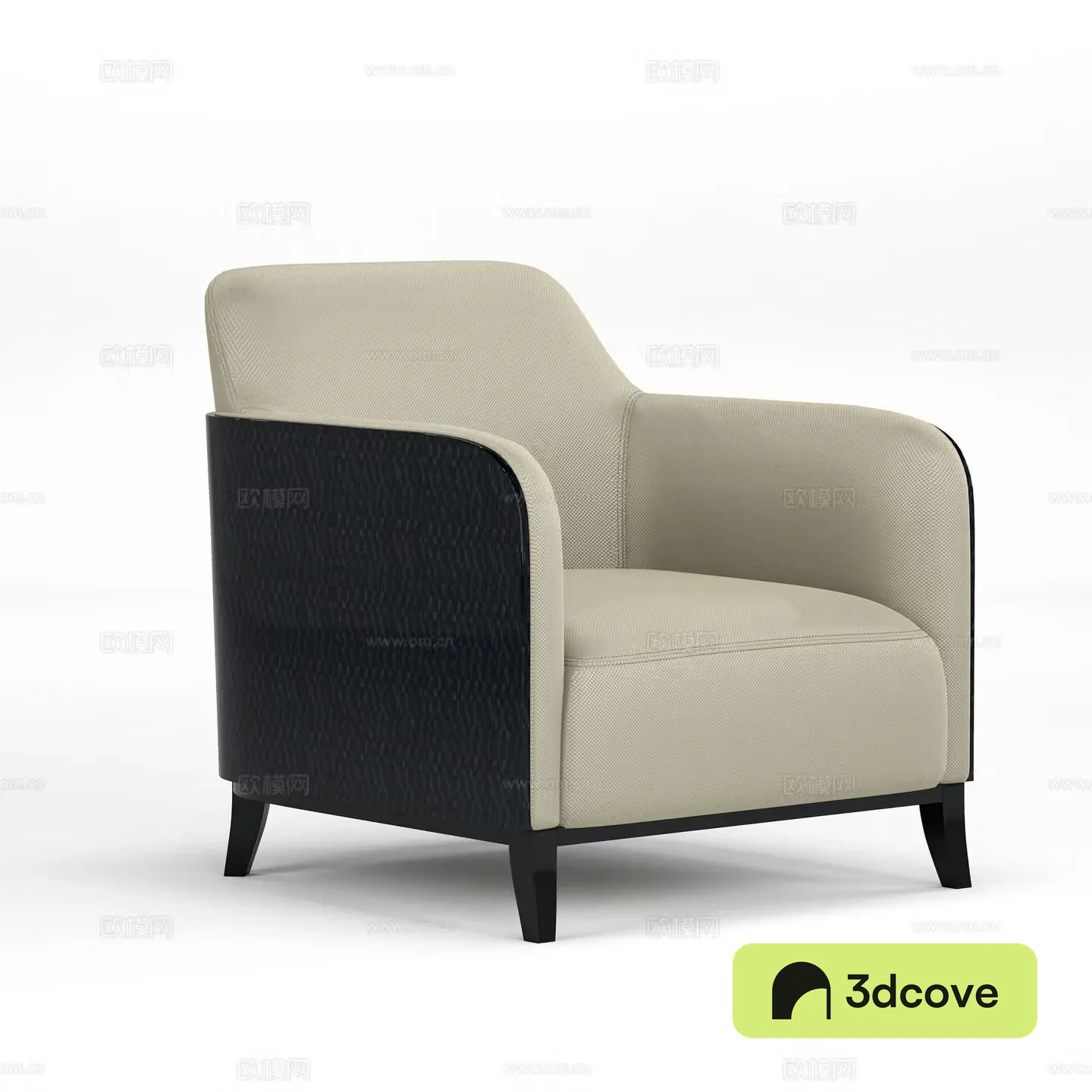 Modern single sofa