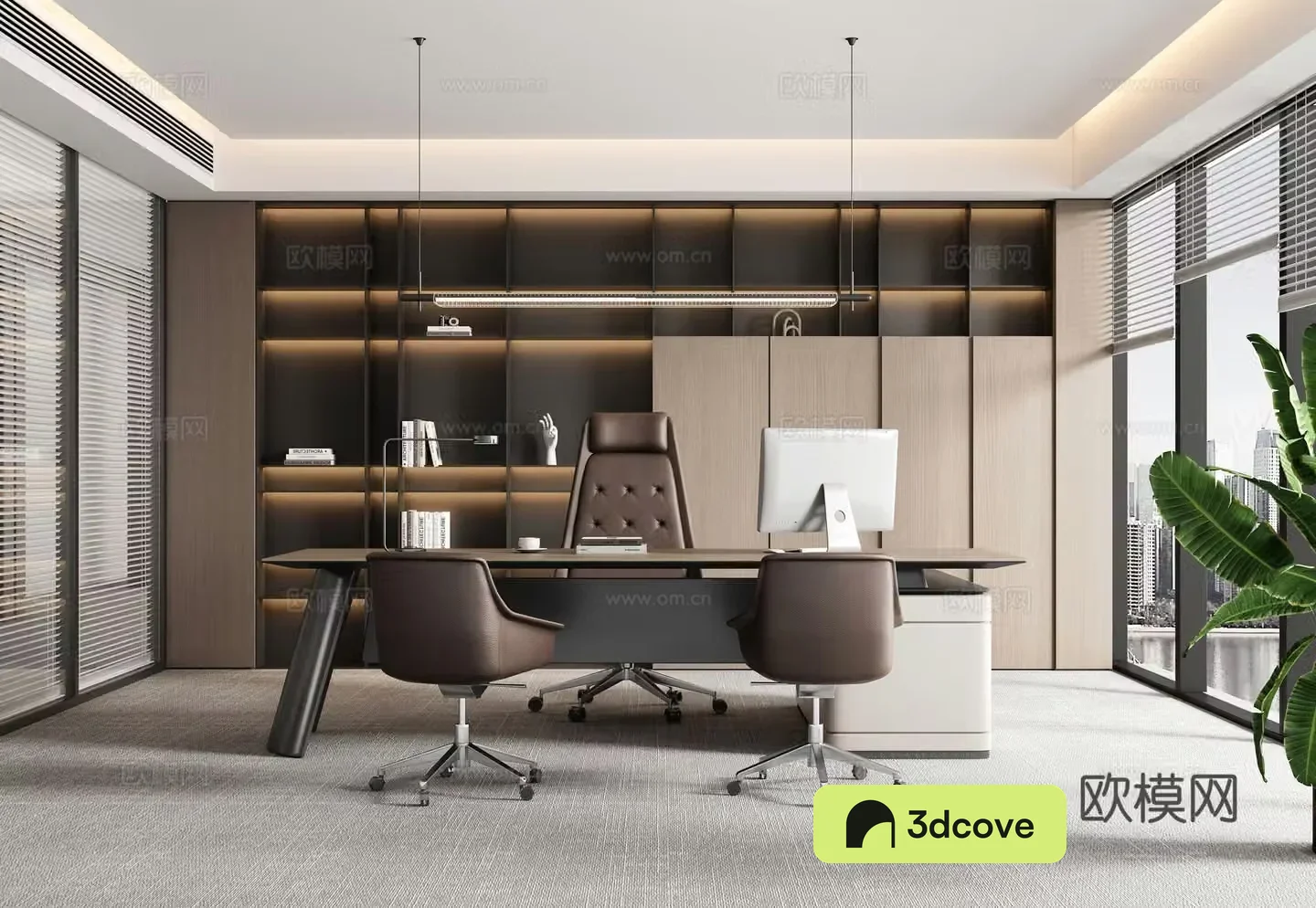 Modern manager office