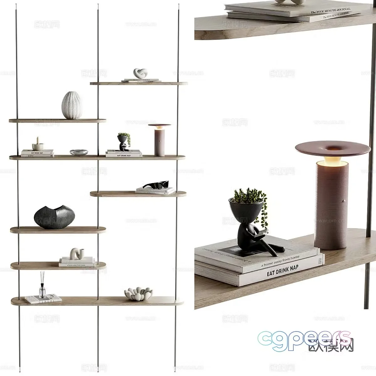 Decorative cabinet 3d model