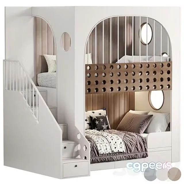 3ds Max Free – Kids Bedroom 12