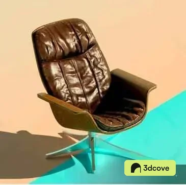 Brown Leather Chair