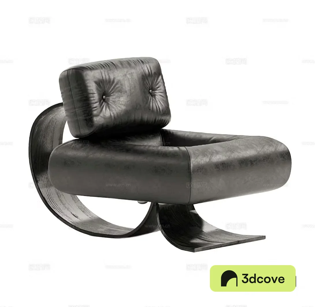 Leather leisure chair outdoor leisure chair courtyard leisure chair indoor leisure chair