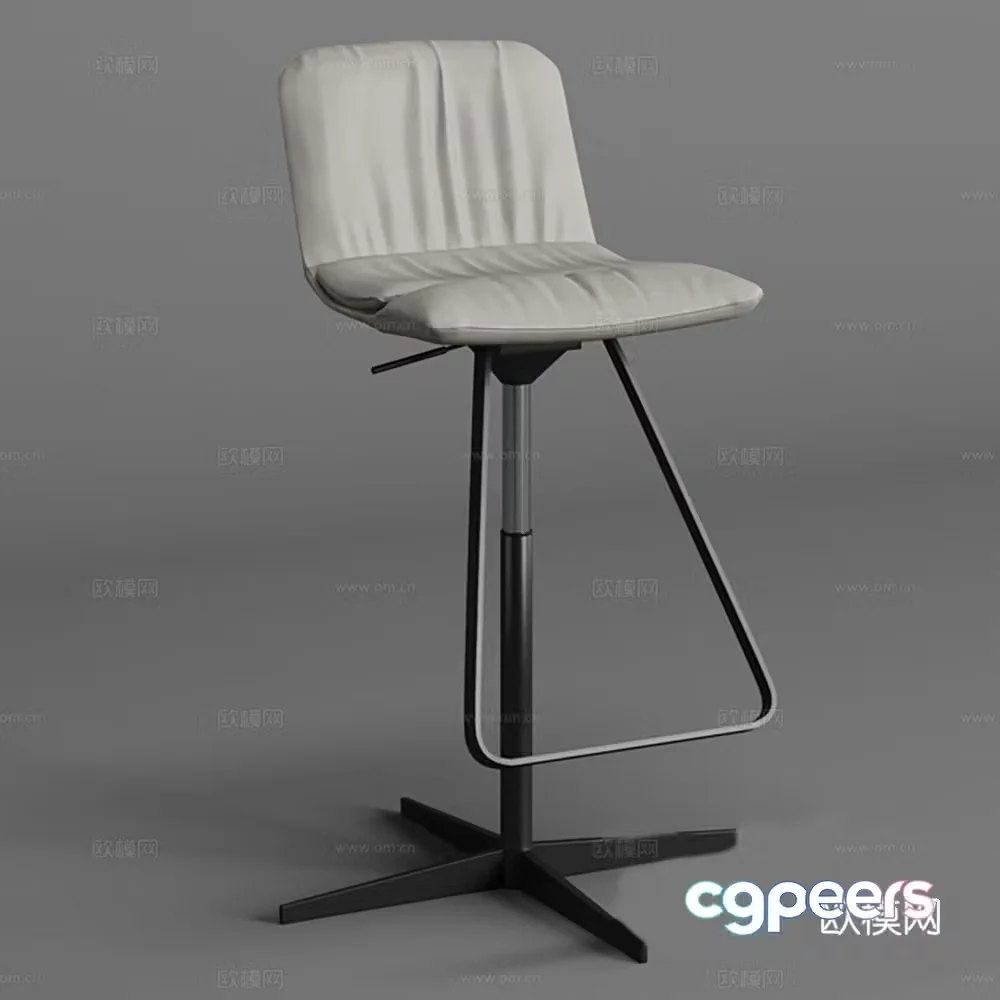 Chair Single Chair Bar Chair 3D Model