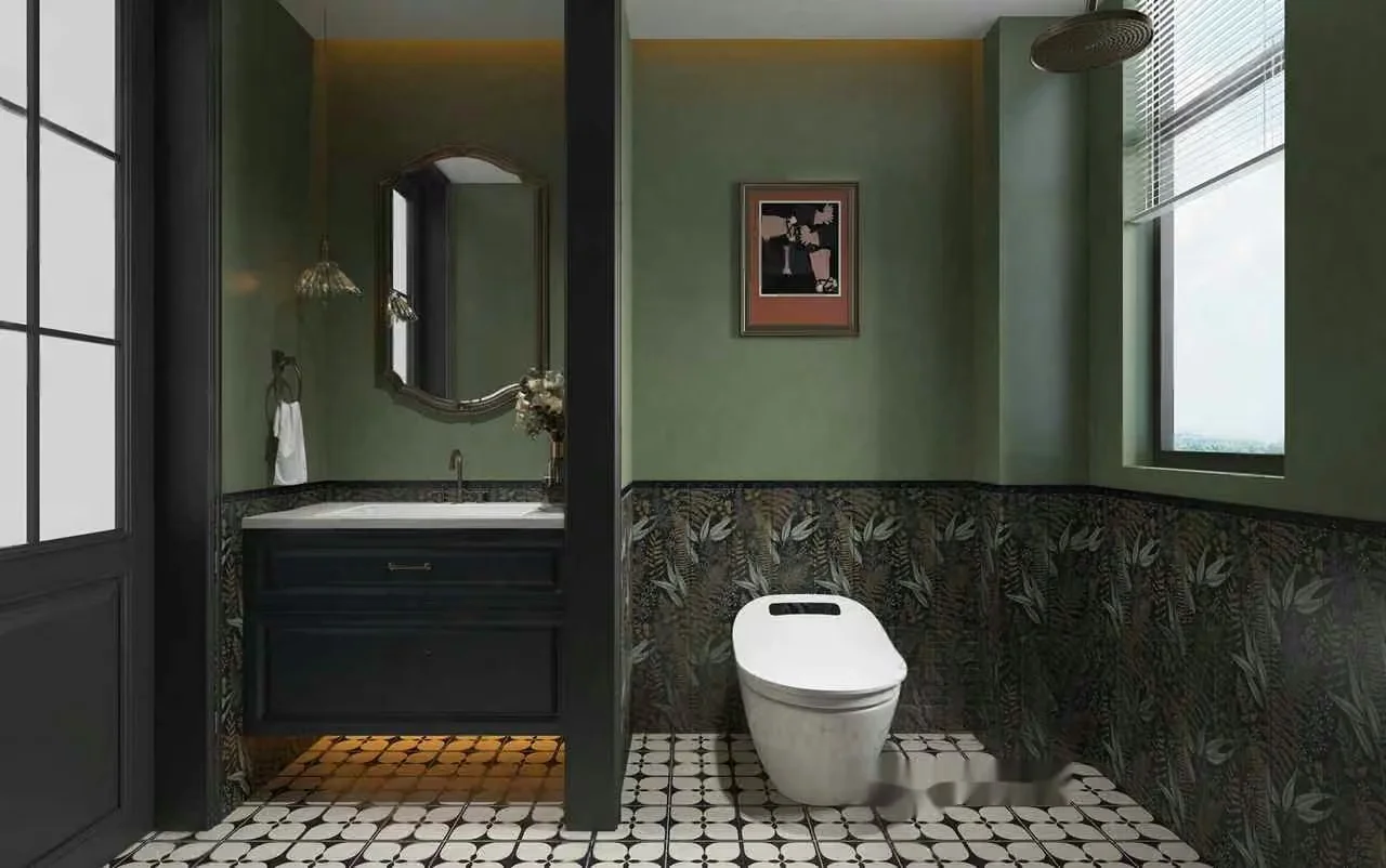 Modern Bathroom Decor 3D Model – 15928 – VRAY Render