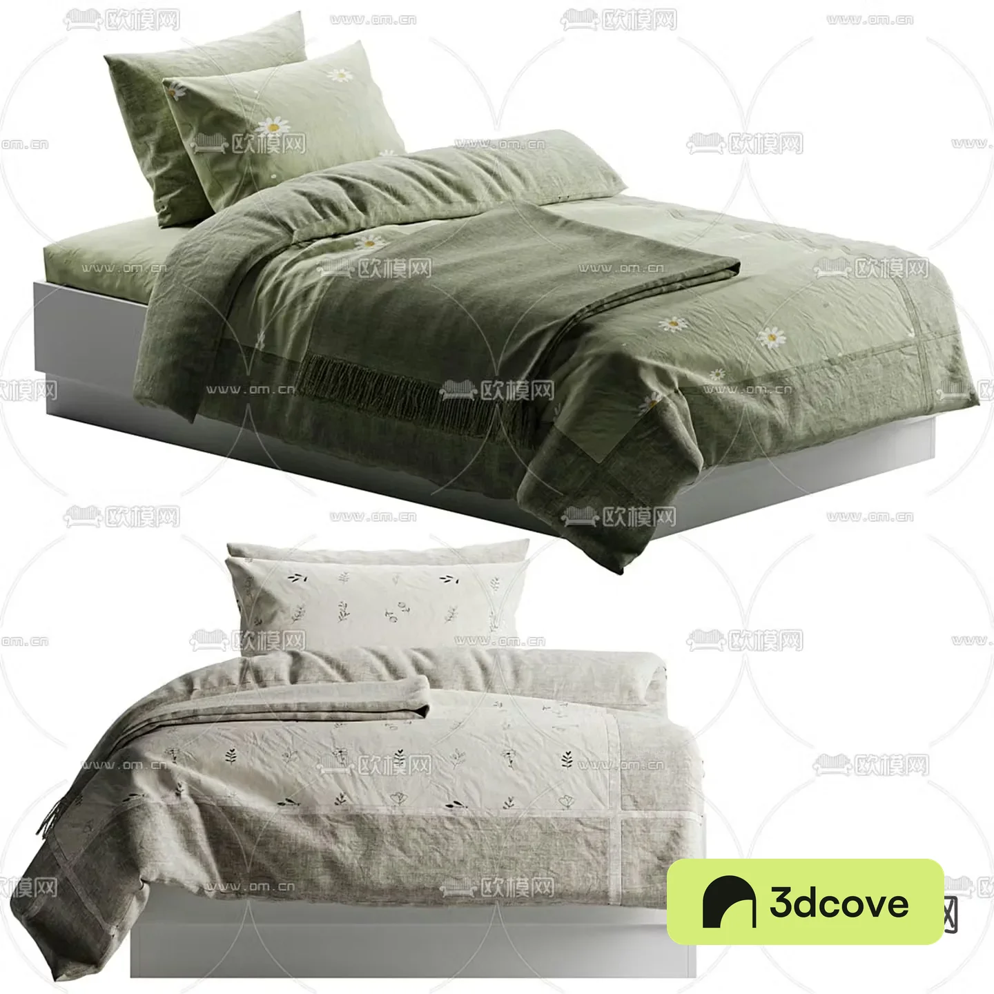 Ormatek floral single bed