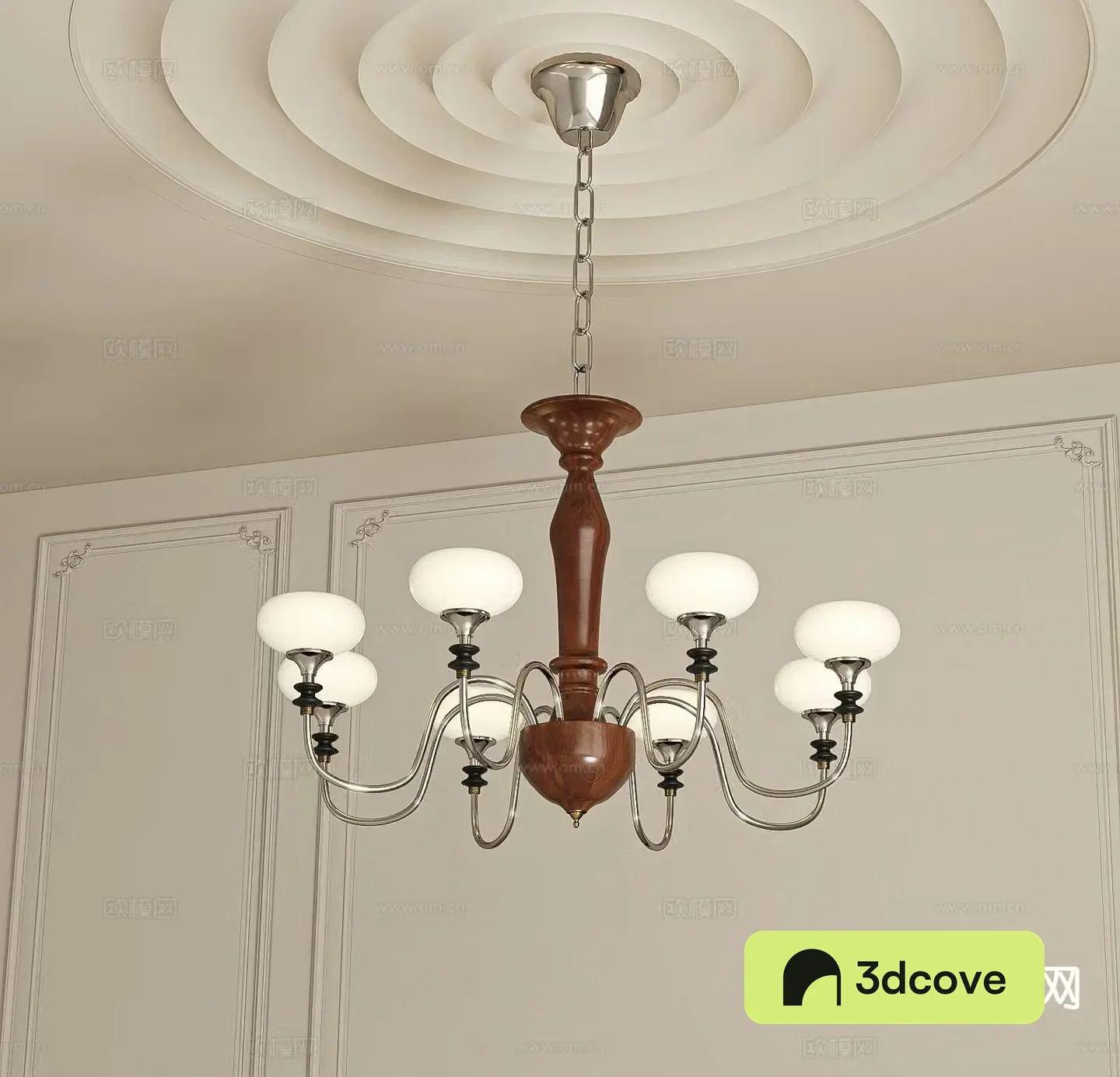 Medieval style chandelier multi-head chandelier