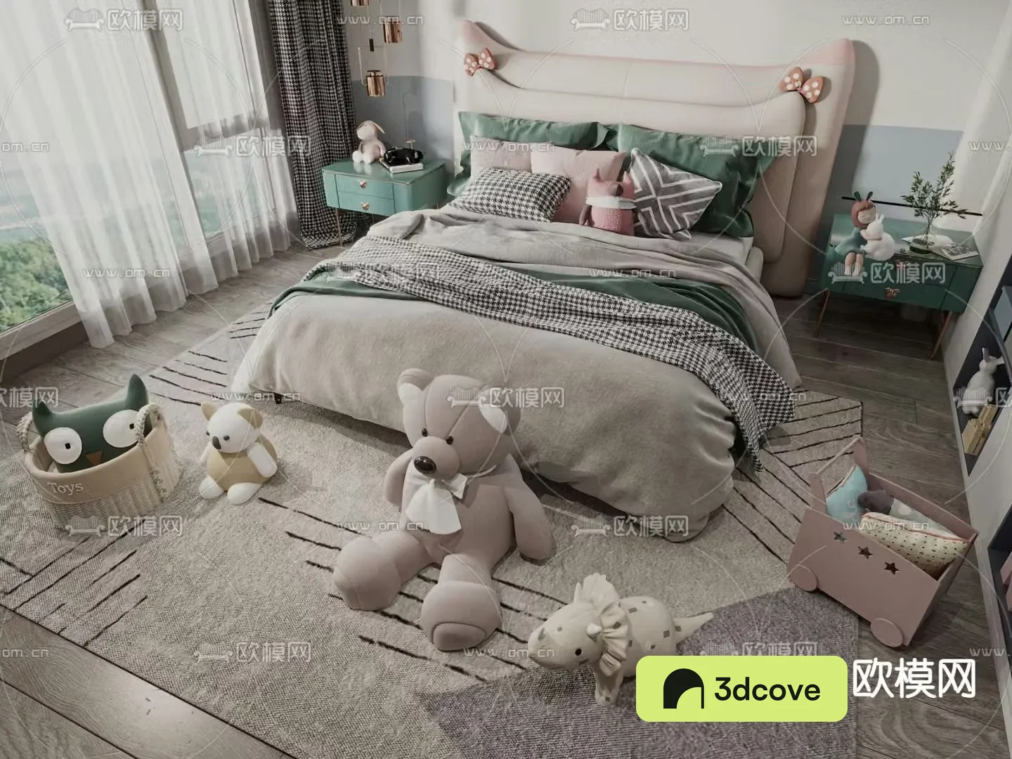 Modern children’s bed