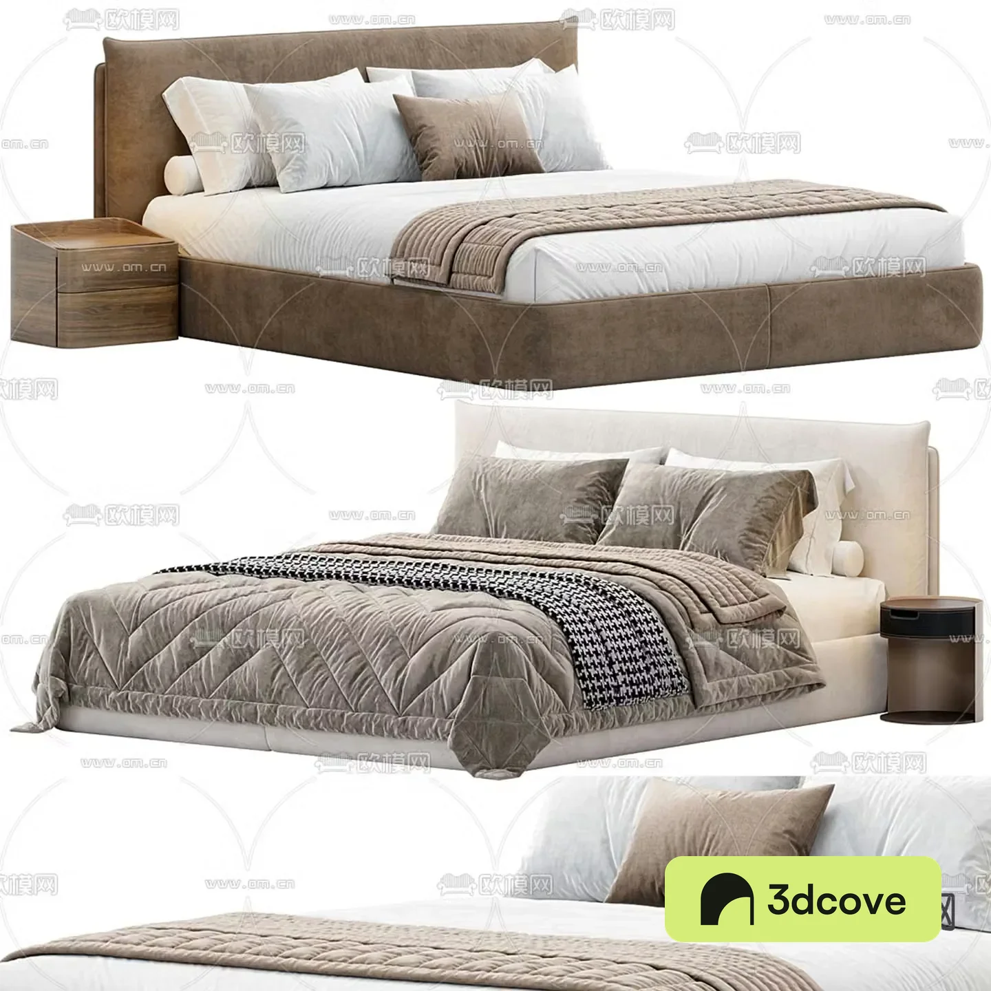 LOTUS Bed By Ogogo double bed