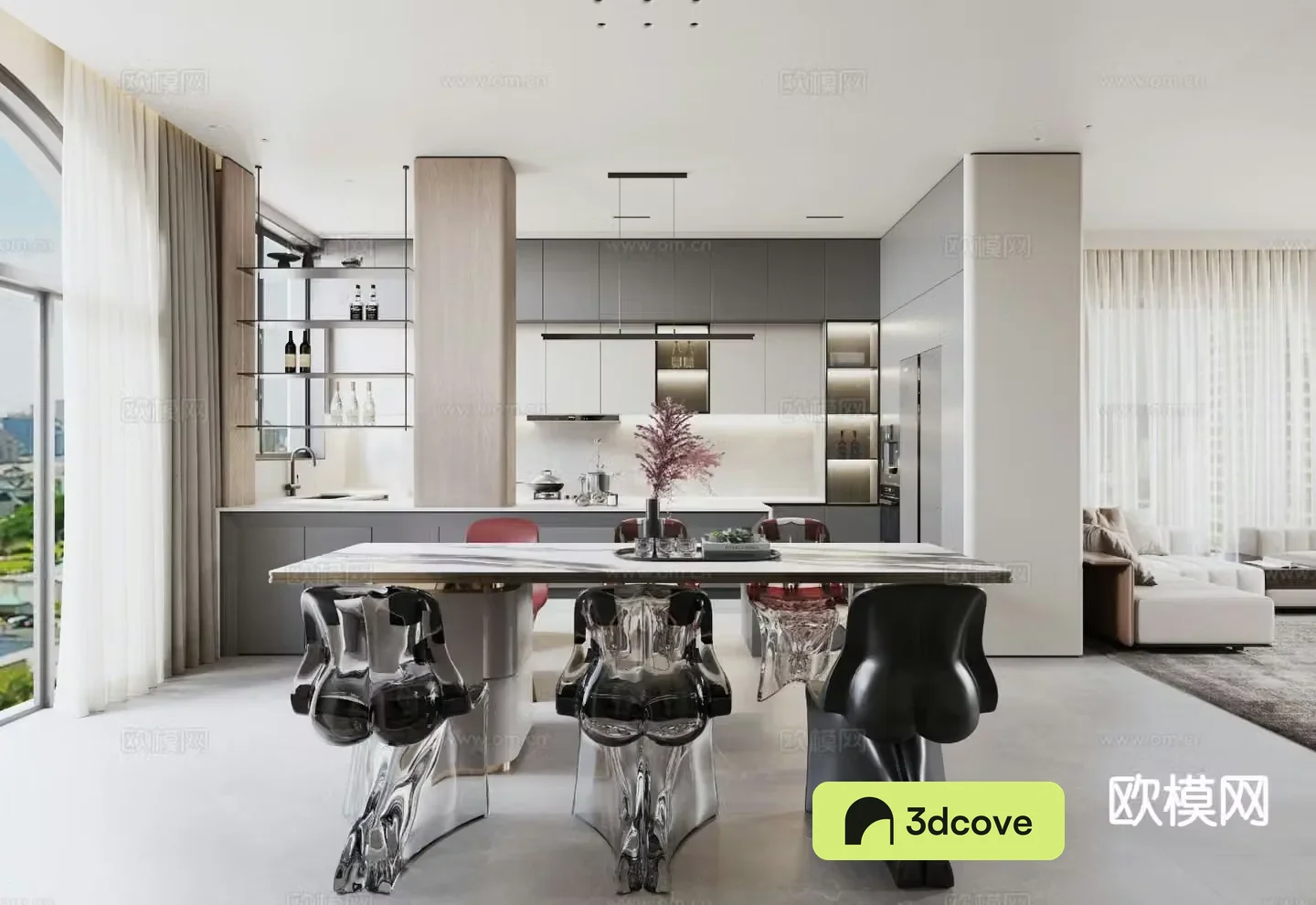 Modern restaurant