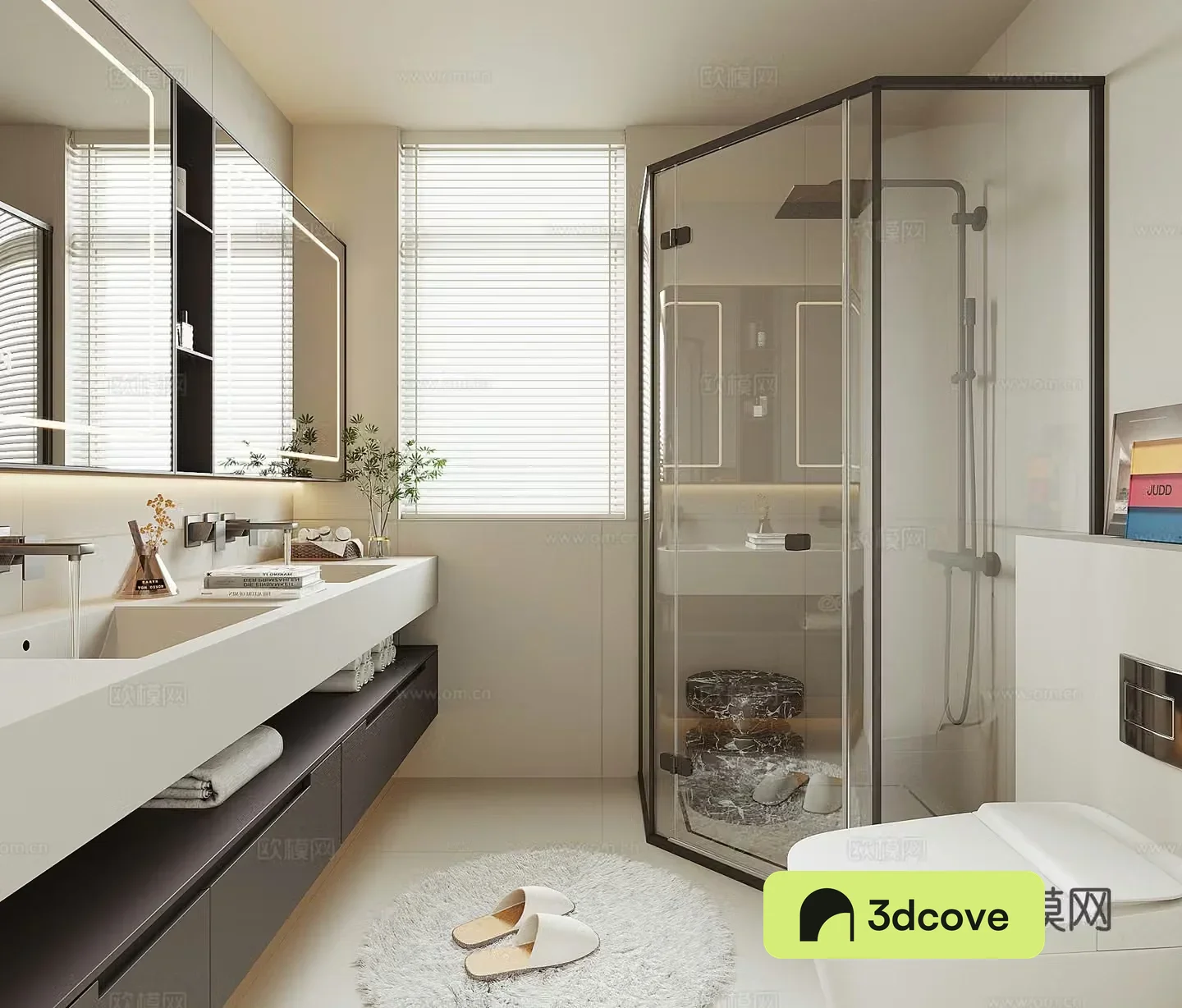 Modern home bathroom