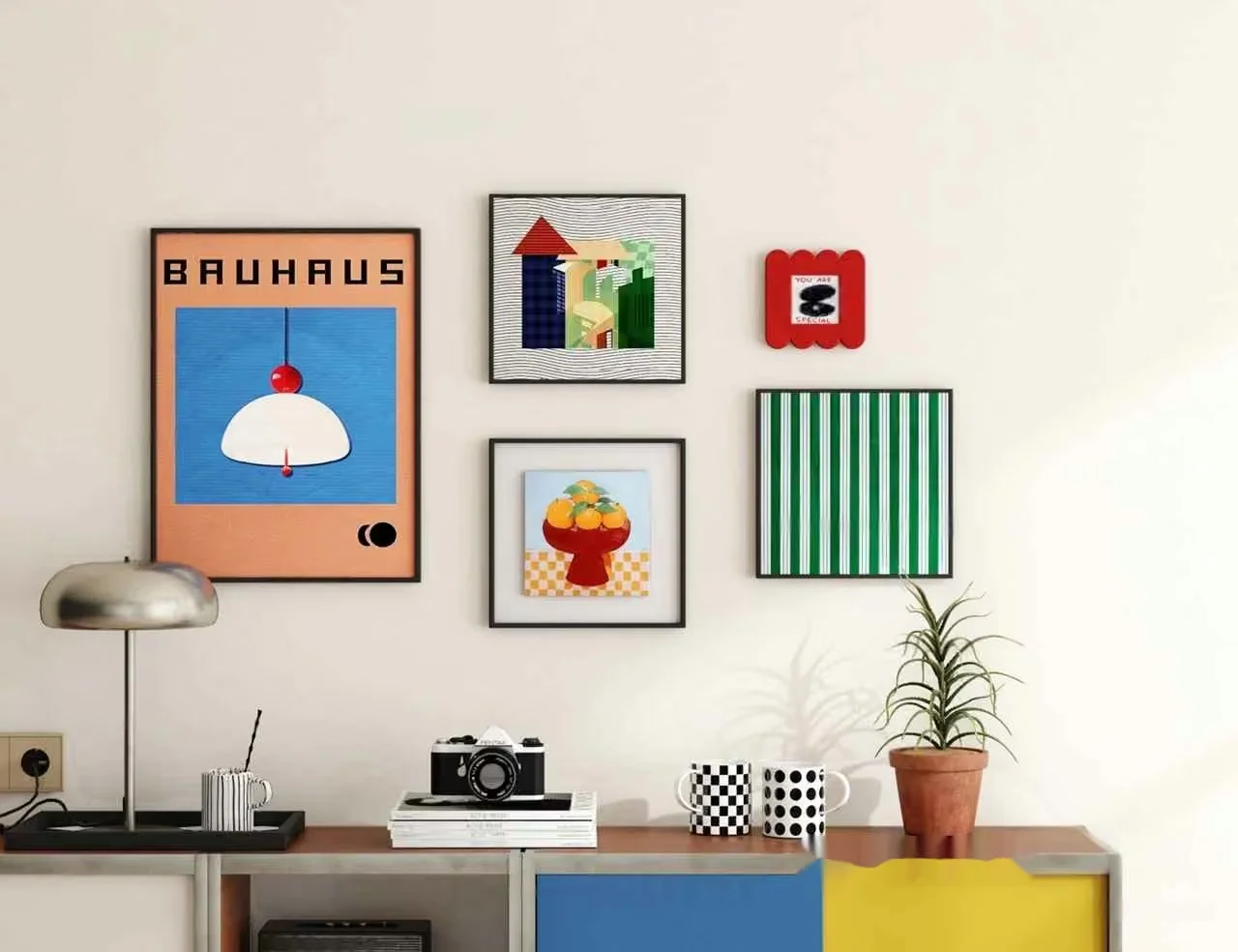 Modern Home Decor 3D Model – 14652 – VRAY Render