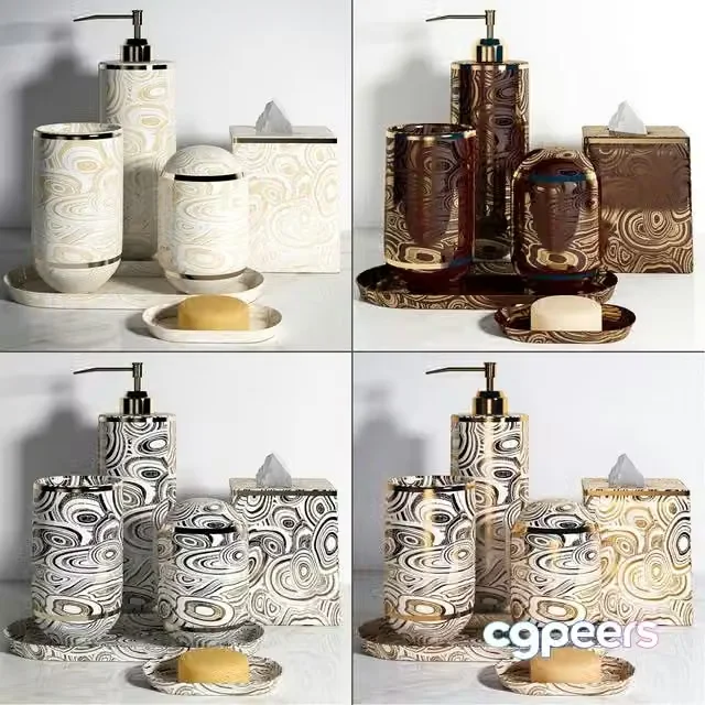 3ds Max Free – BATH ACCESSORIES SET 5