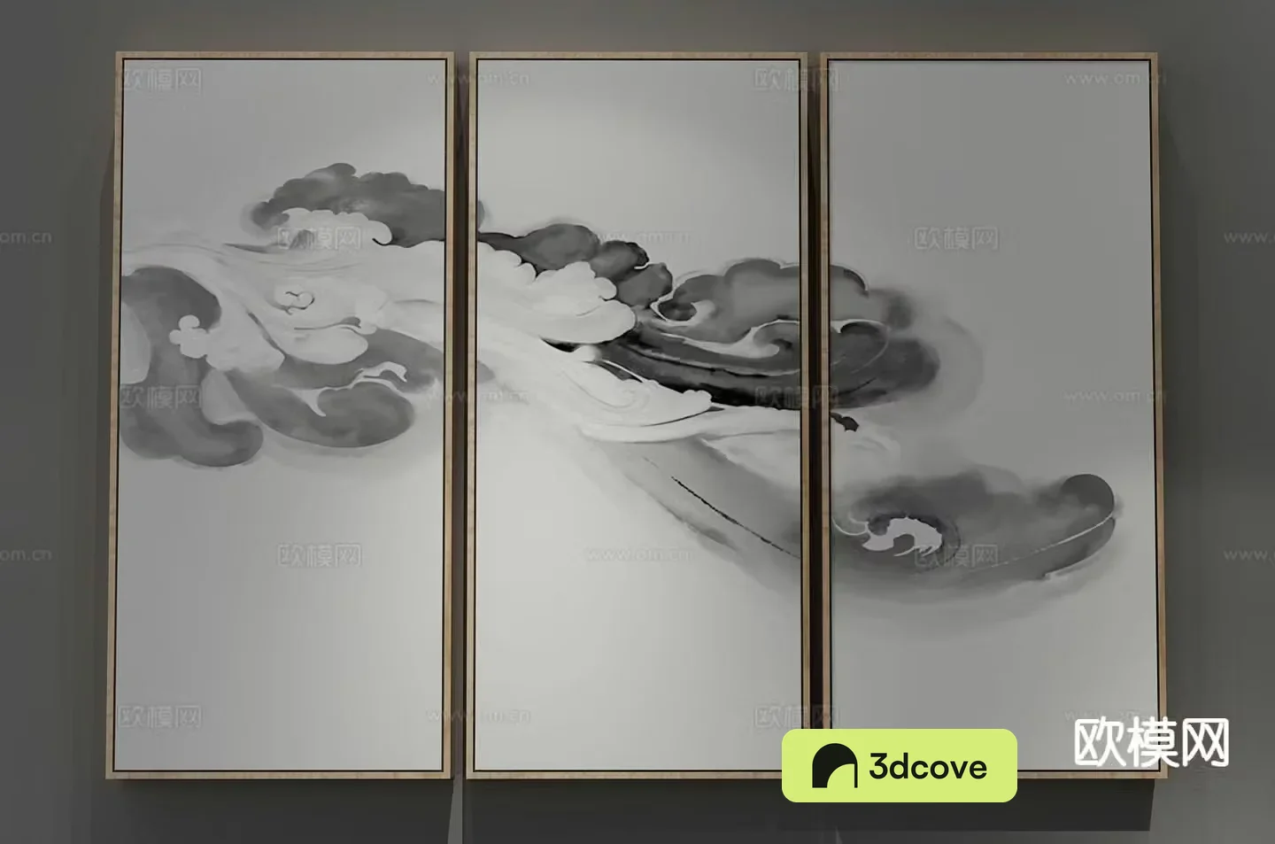 New Chinese style decorative painting abstract painting