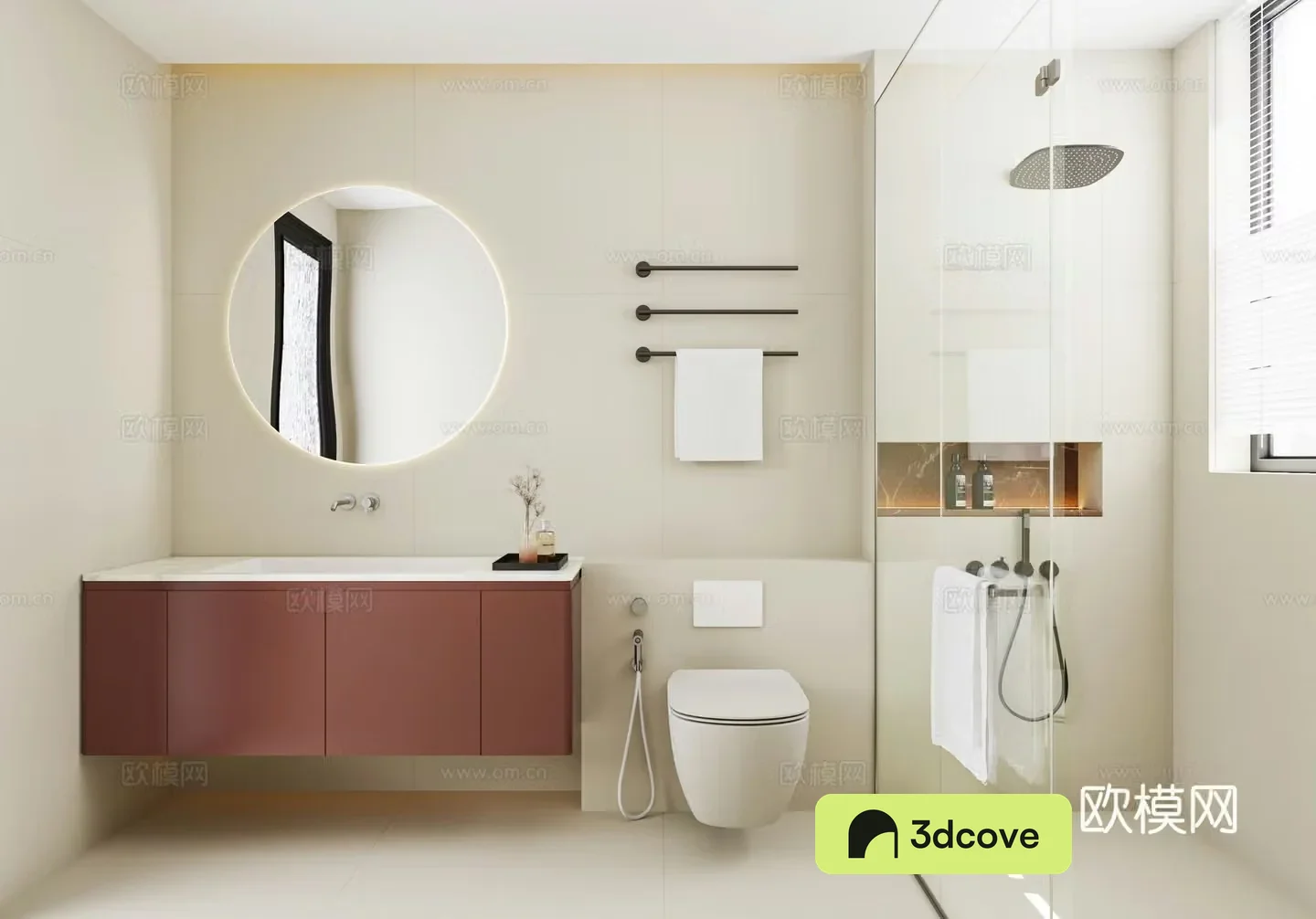 Modern bathroom