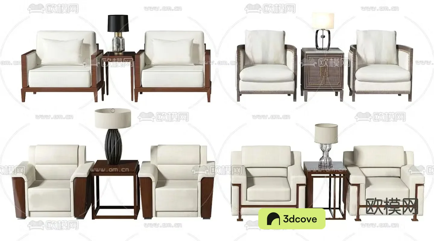 New Chinese style reception sofa VIP sofa guest sofa