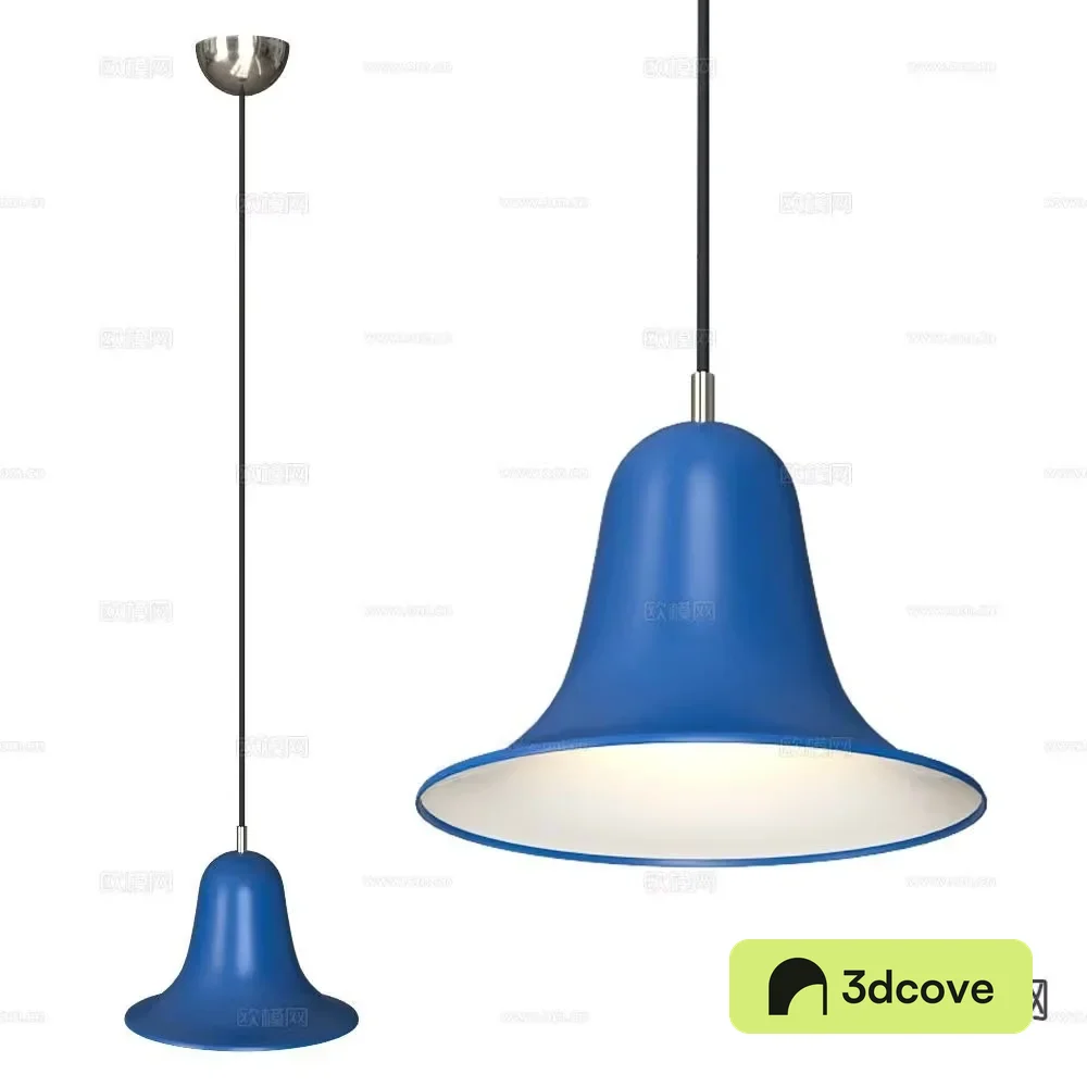 Blue Light Fixture