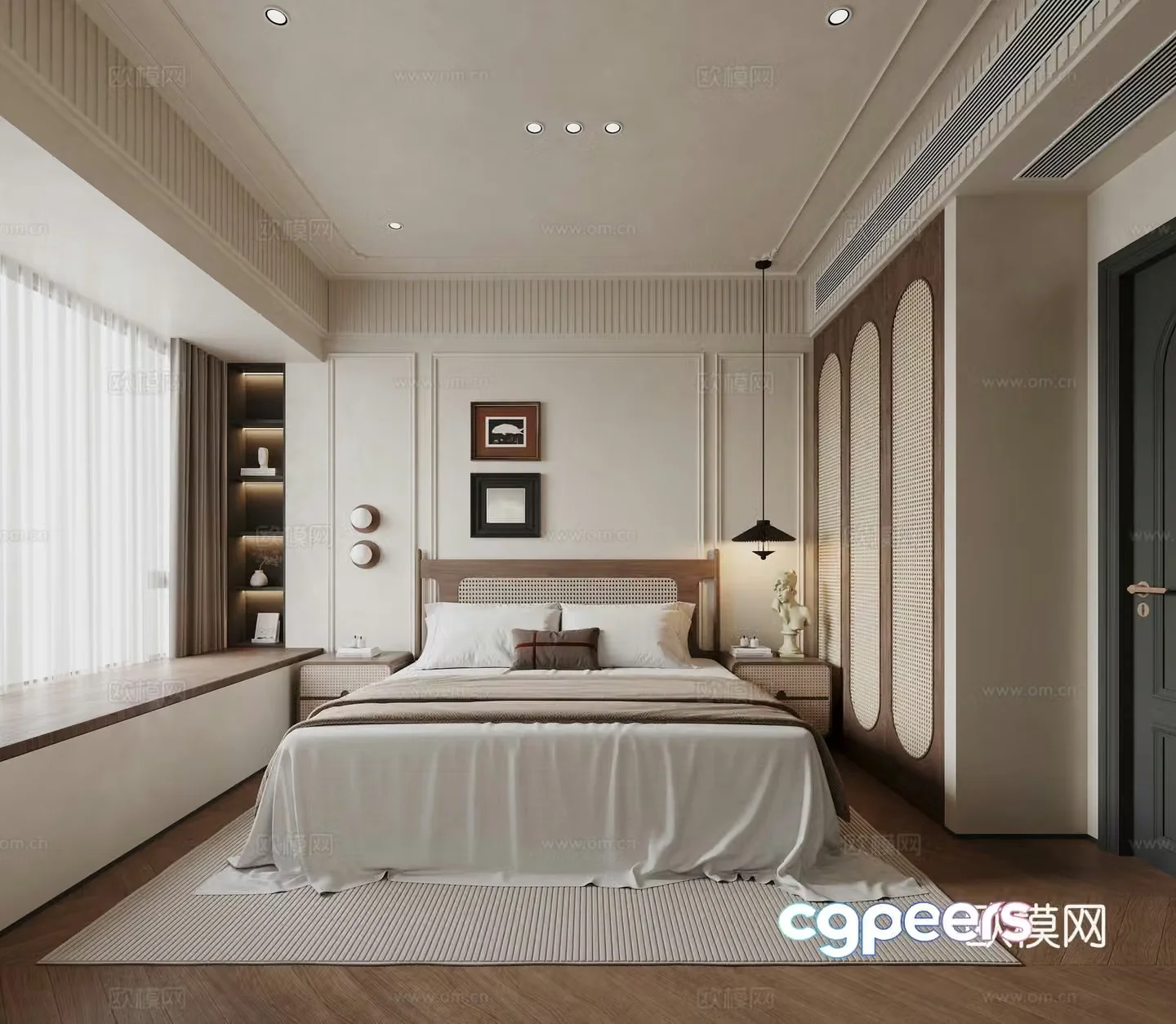 Wasabi bedroom 3d model