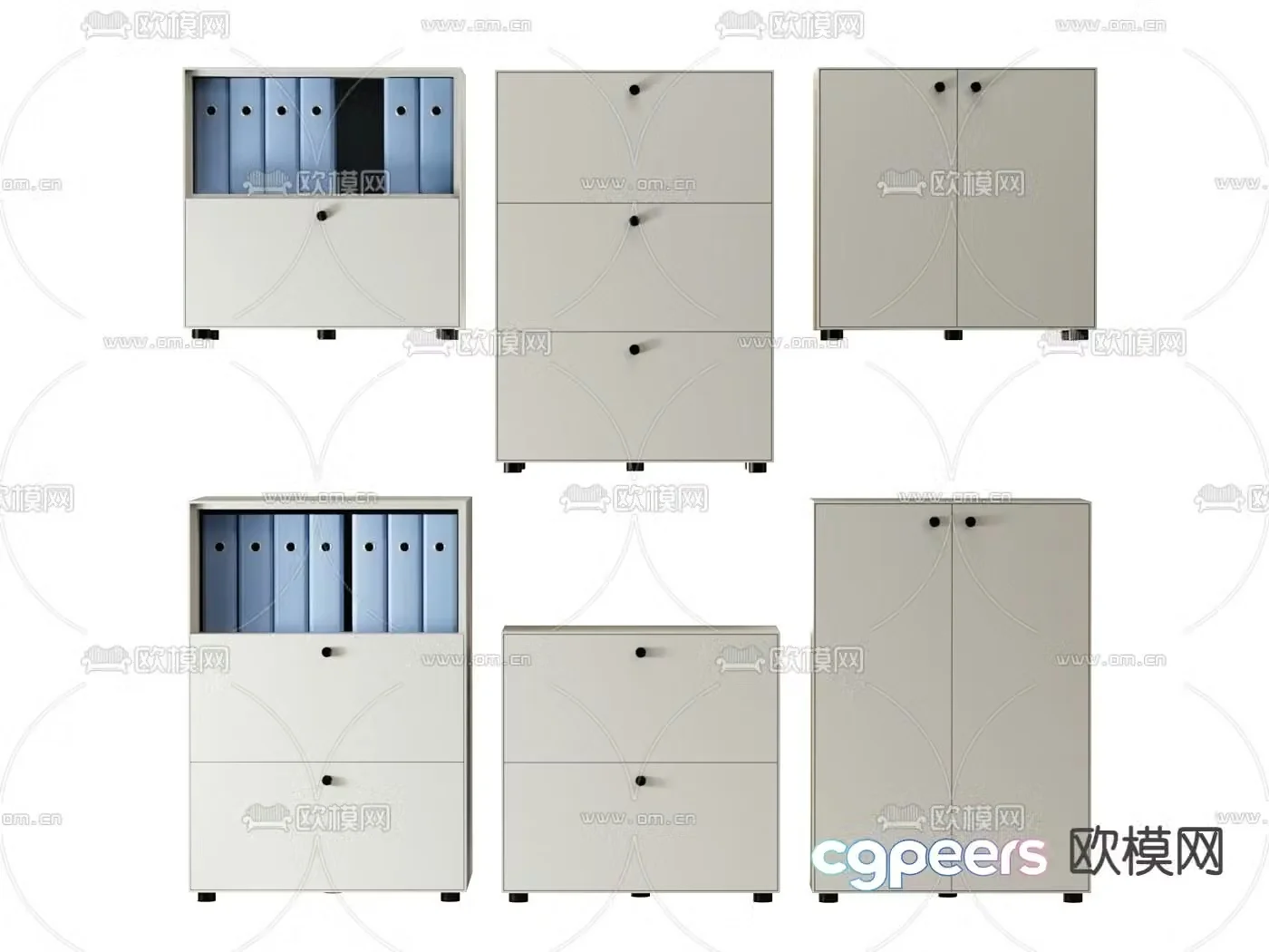 Information cabinet file cabinet file cabinet 3d model