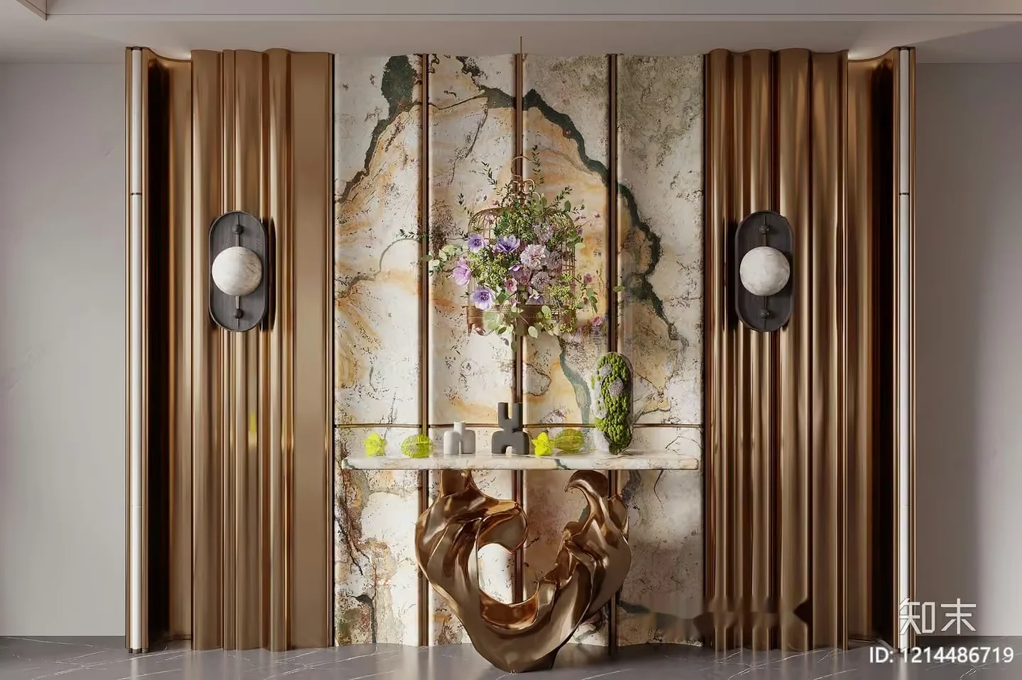 Modern Luxury Interior Design 3D Model – 14771 – VRAY Render