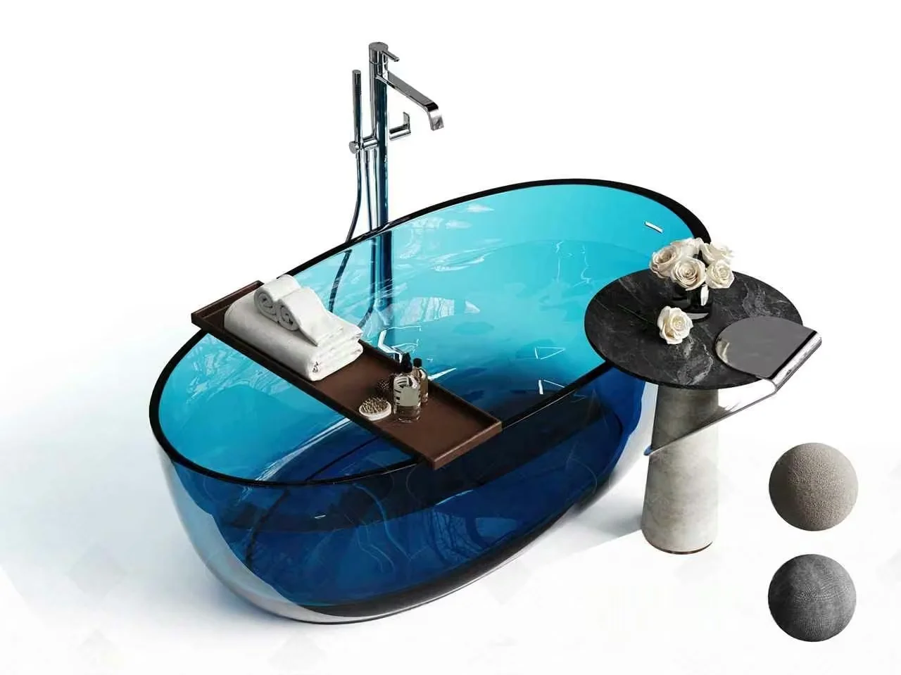 A Modern Bathtub 3D Model – 1392 – CORONA Render