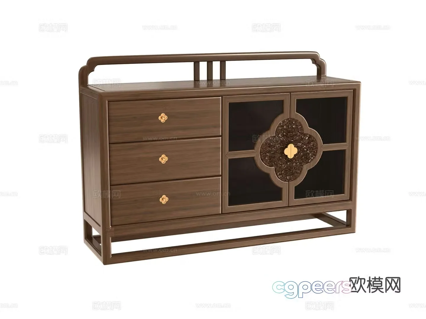 Chinese sideboard 3d model