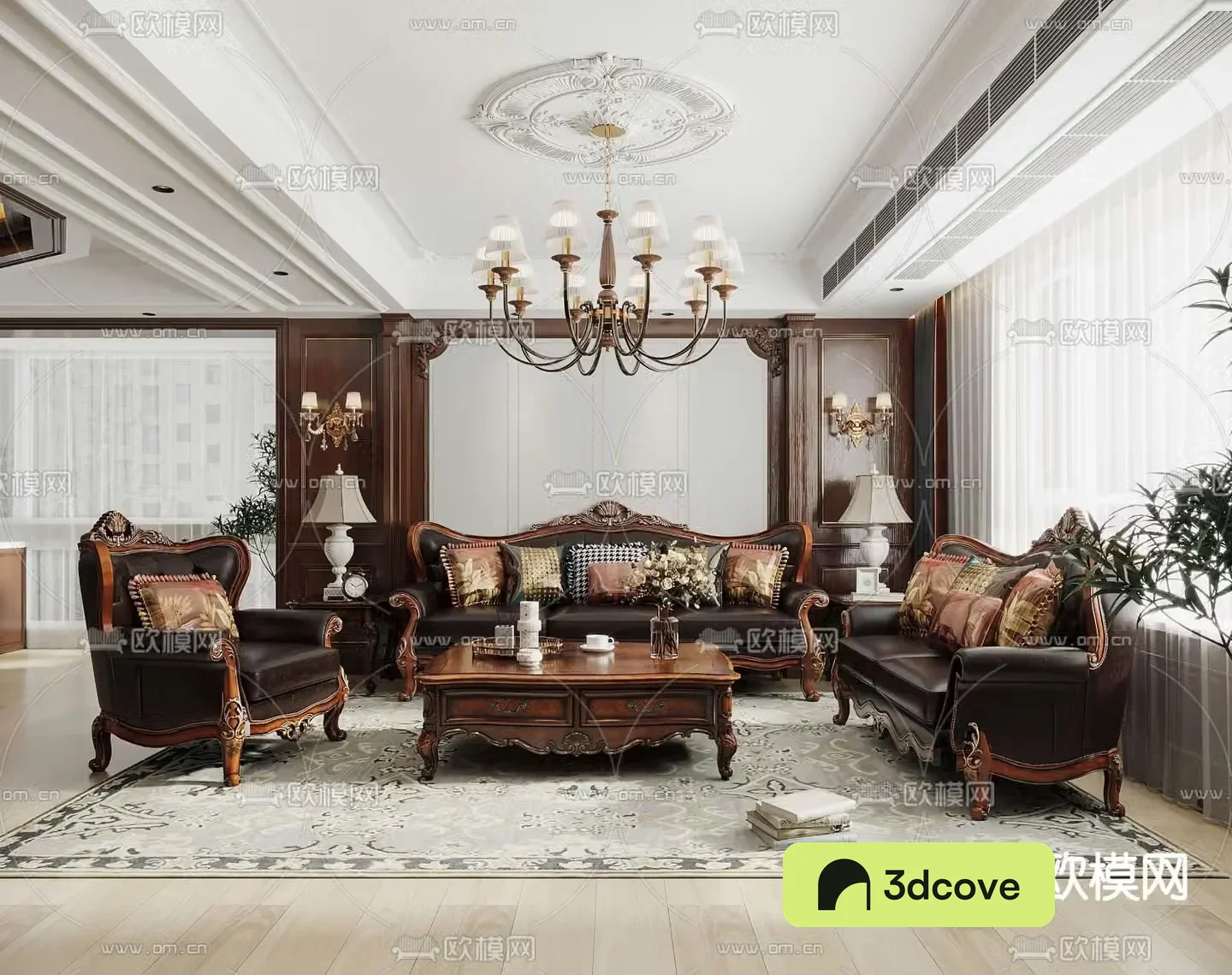 American living room