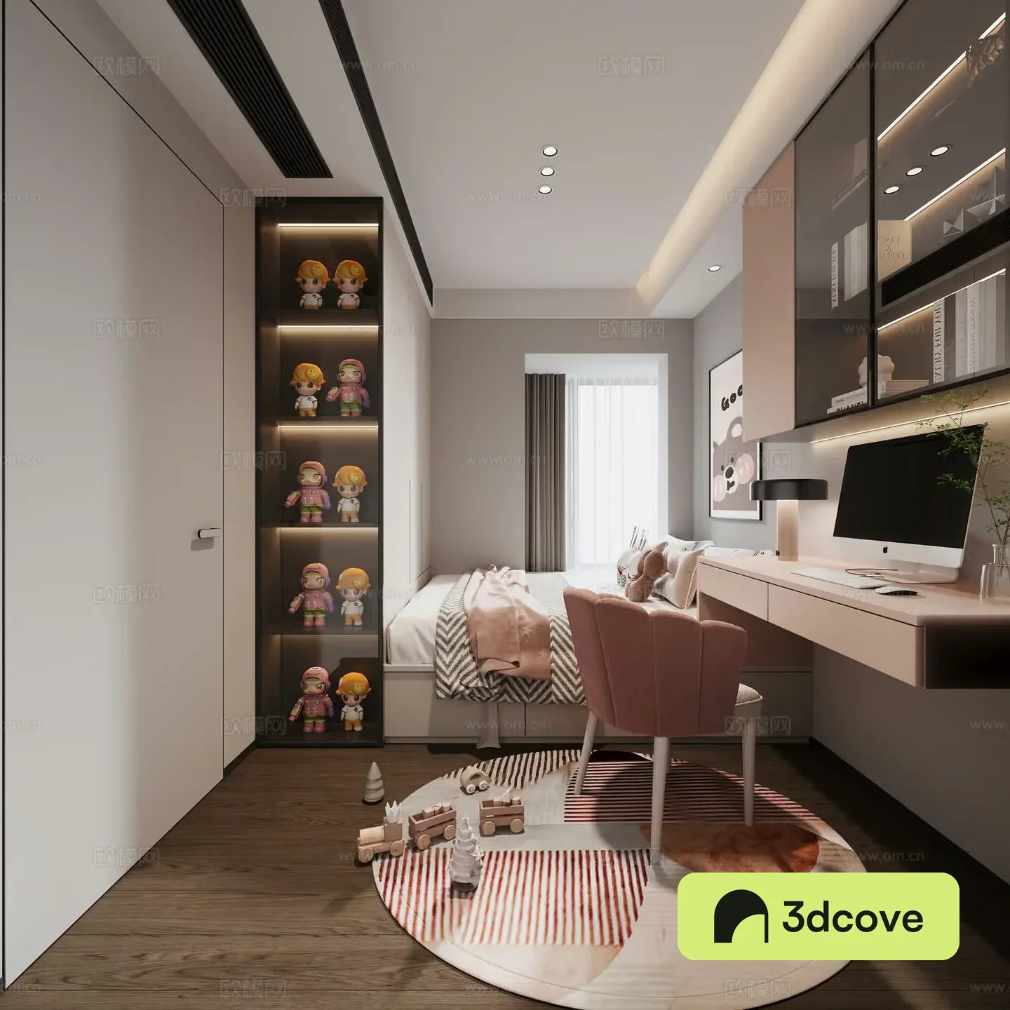 Modern bedroom