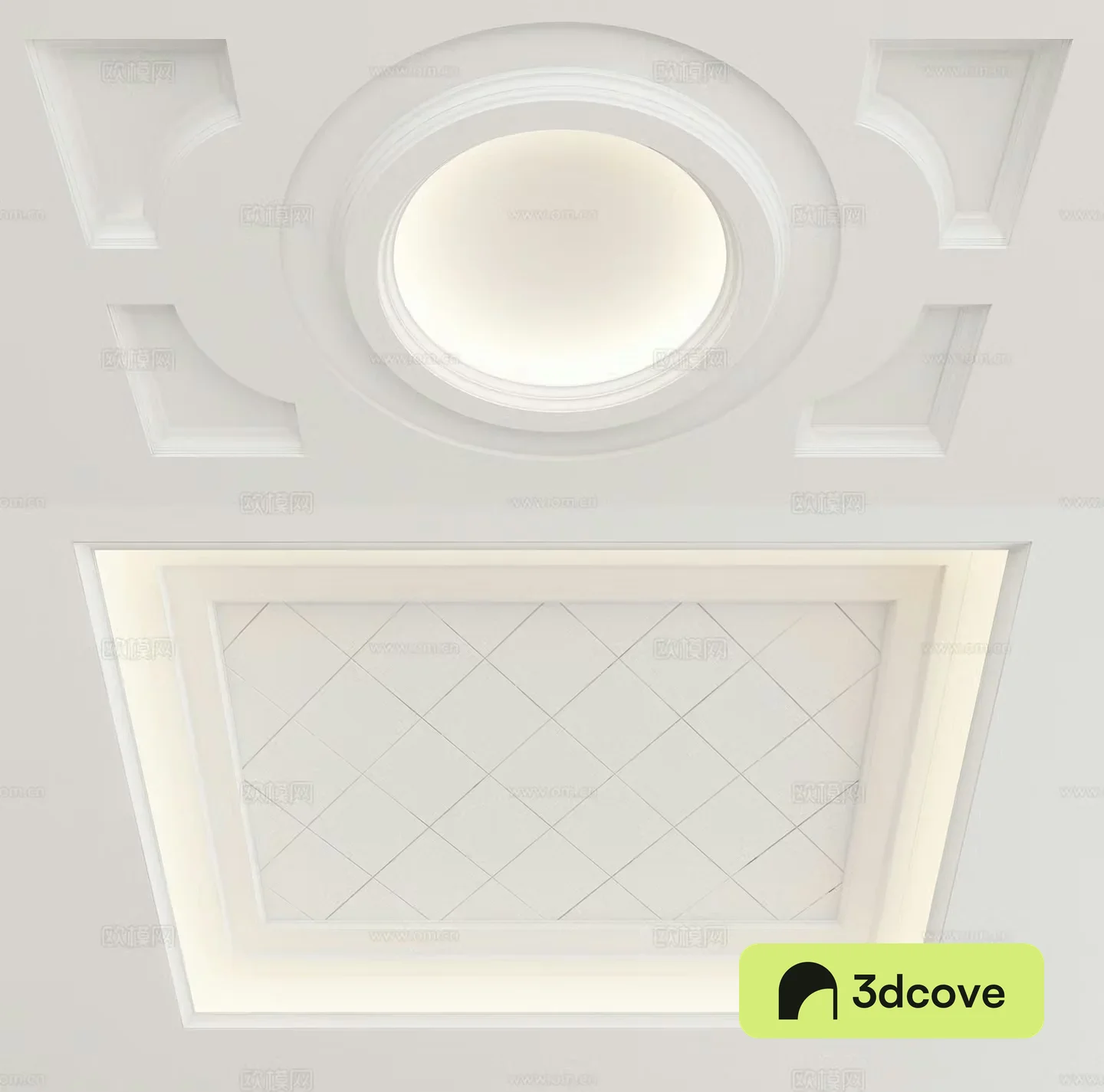 European style ceiling