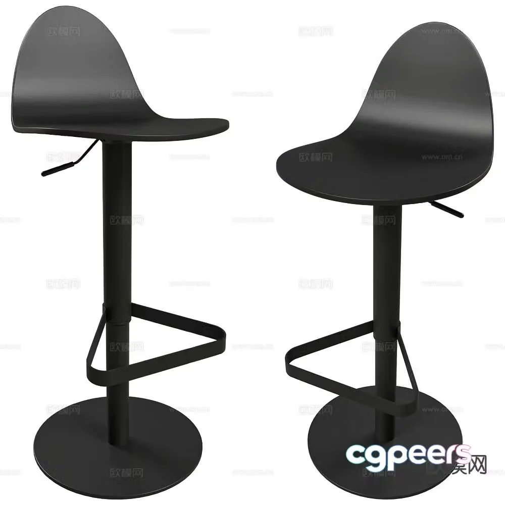 CANCIO bar stool bar stool high stool 3d model