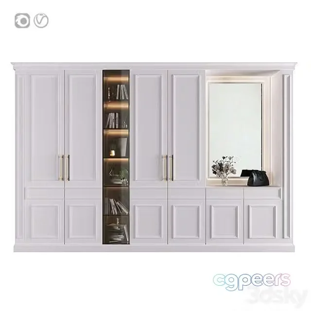 3ds Max Free – Furniture composition 10