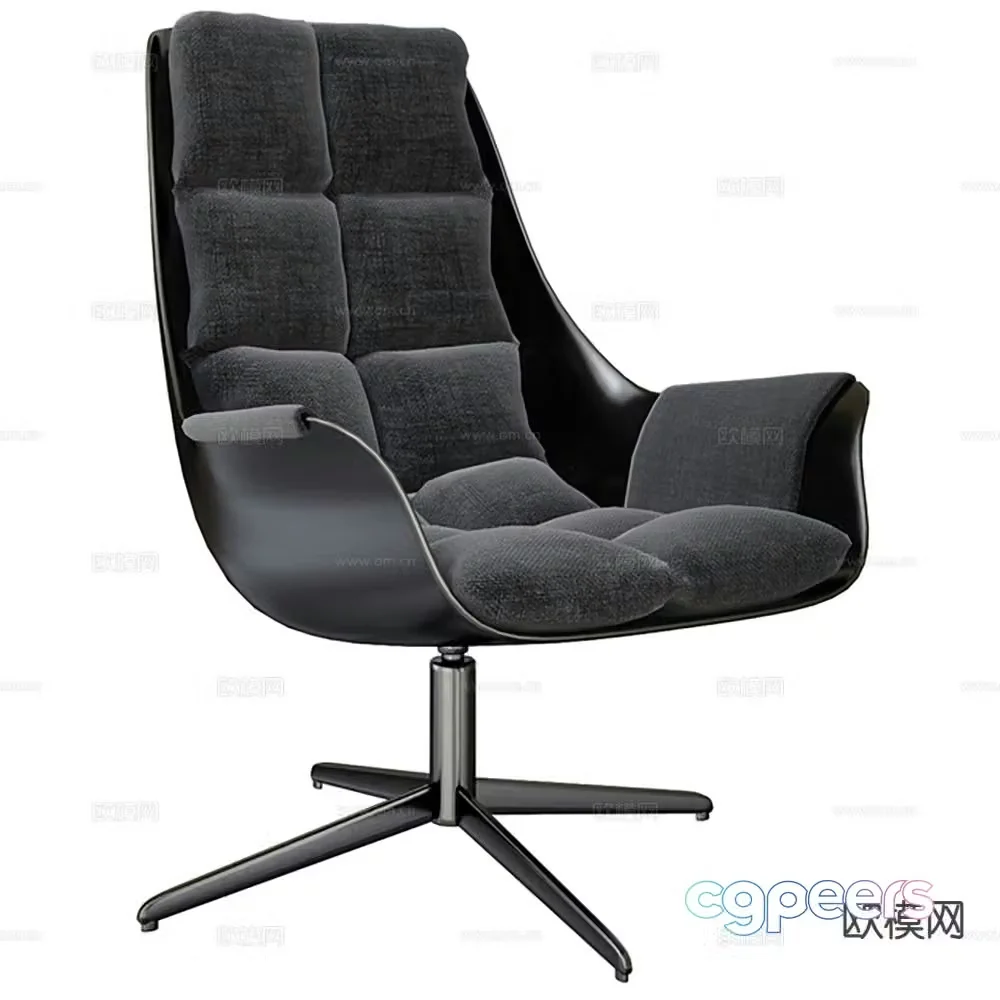 Modern office chair computer chair 3d model