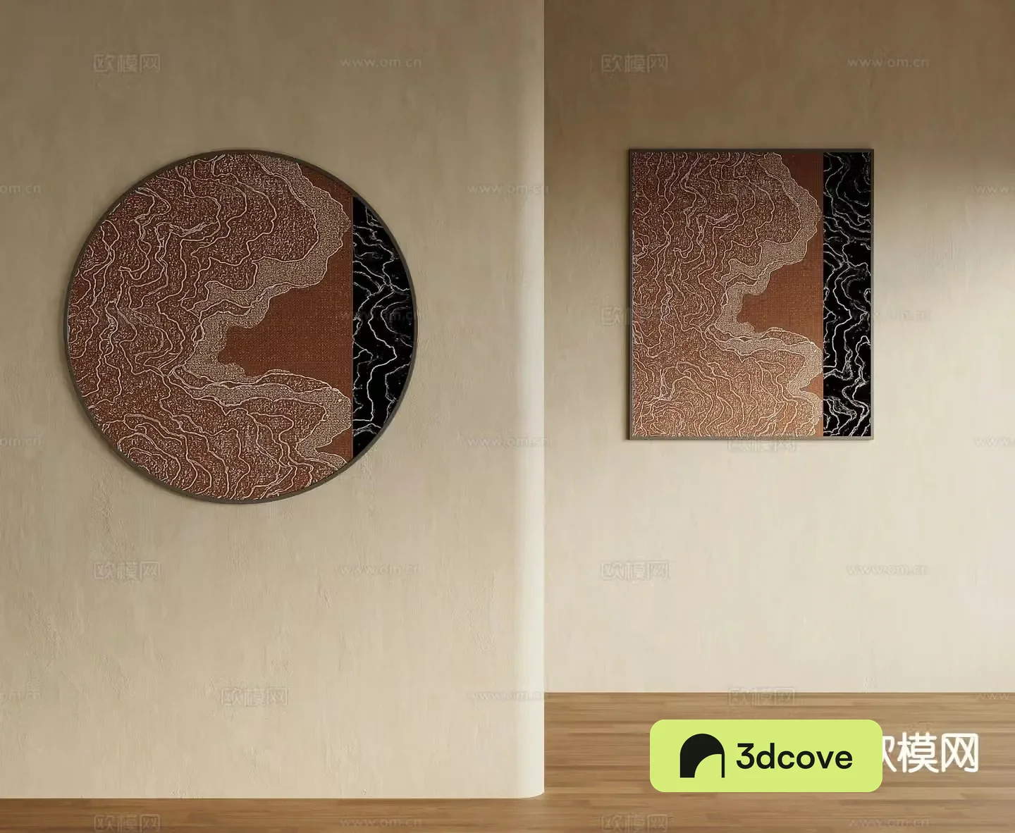 New Chinese style hanging painting Zen hanging painting