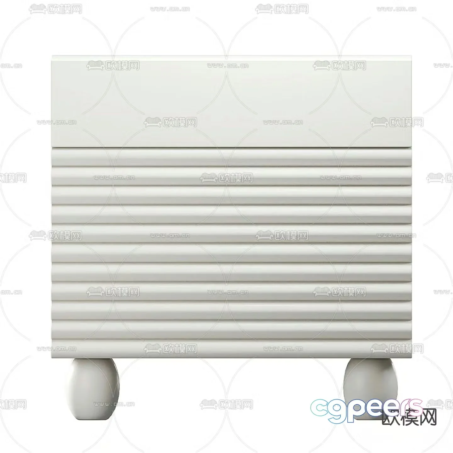 bedside table 3d model