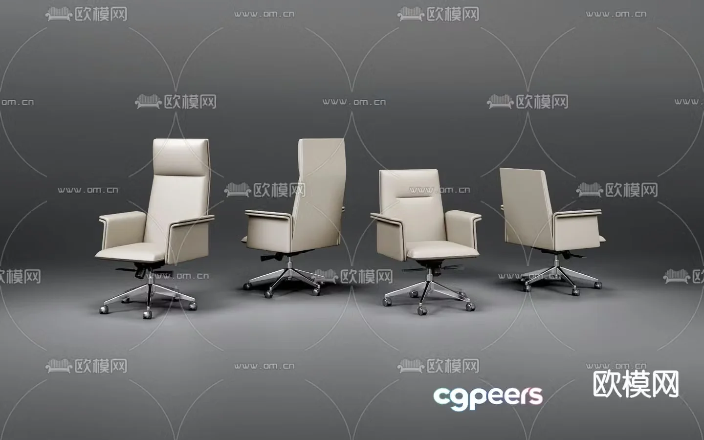 Office chair executive chair boss chair 3d model