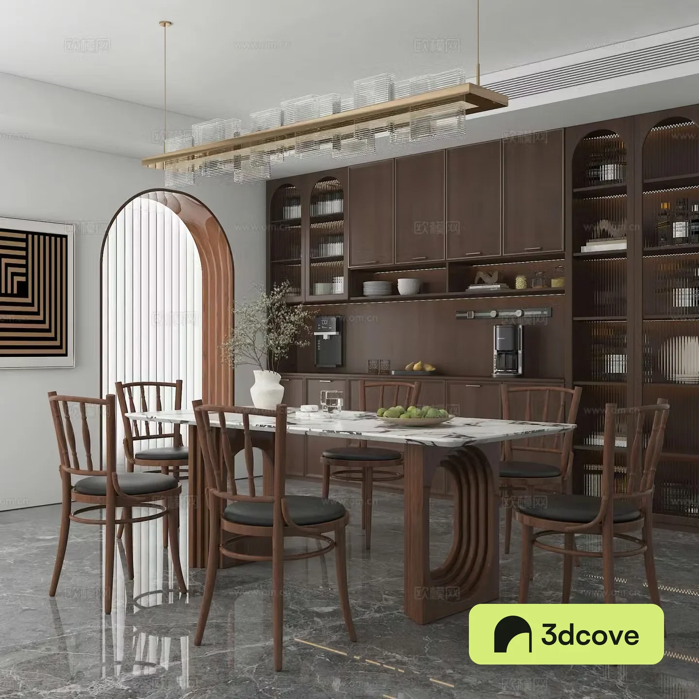 Modern restaurant