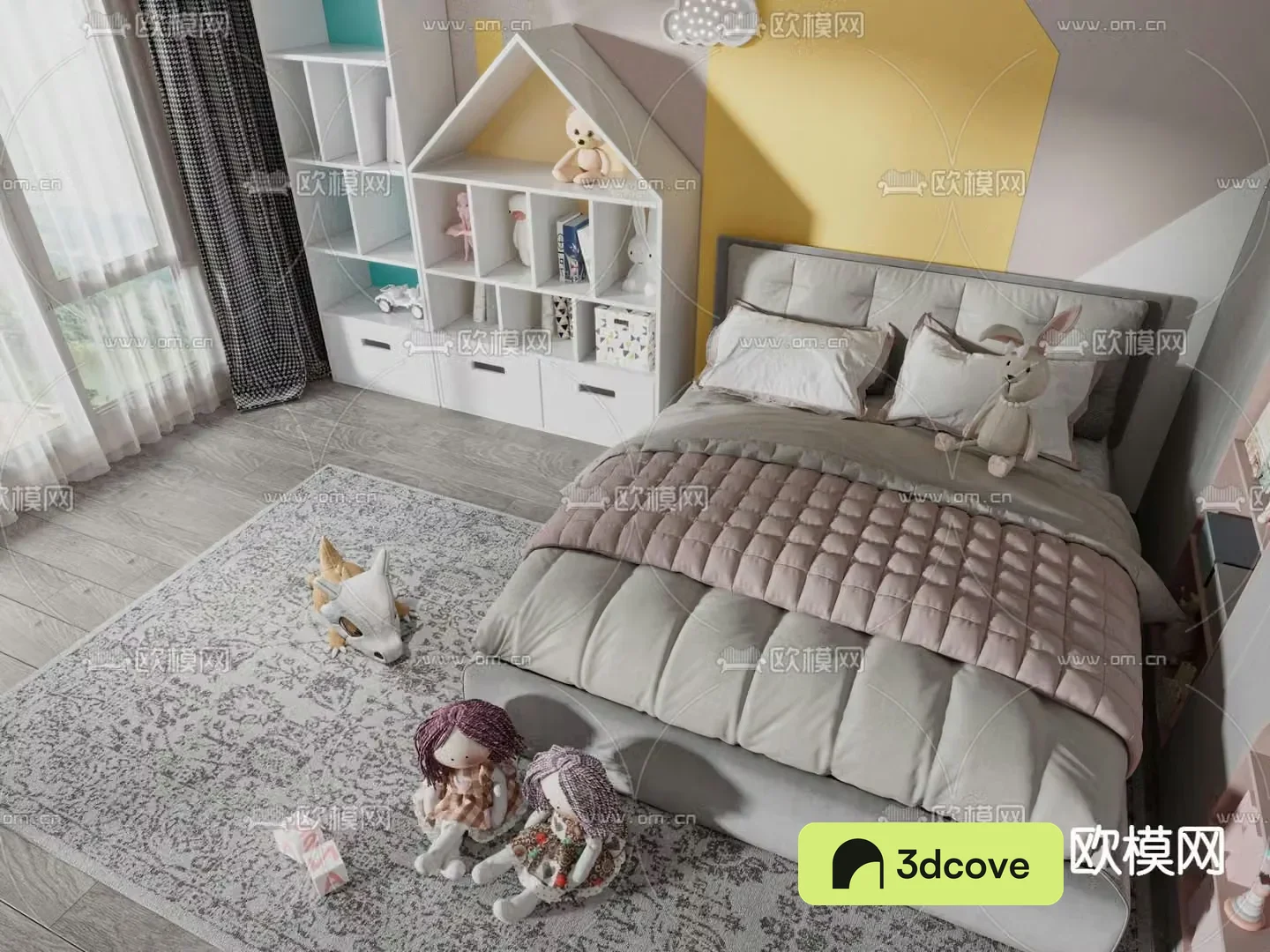 Modern children’s bed