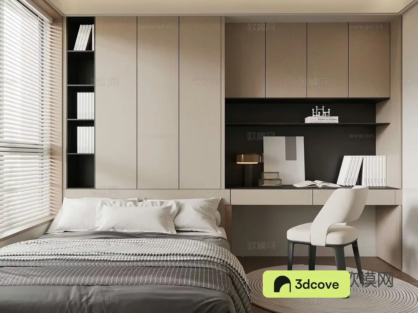 Modern tatami bedroom
