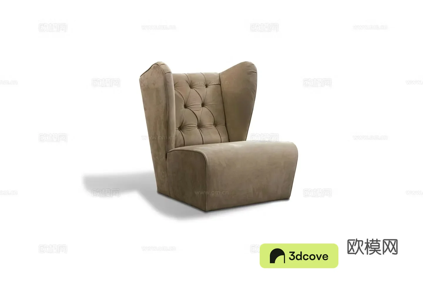 French single sofa
