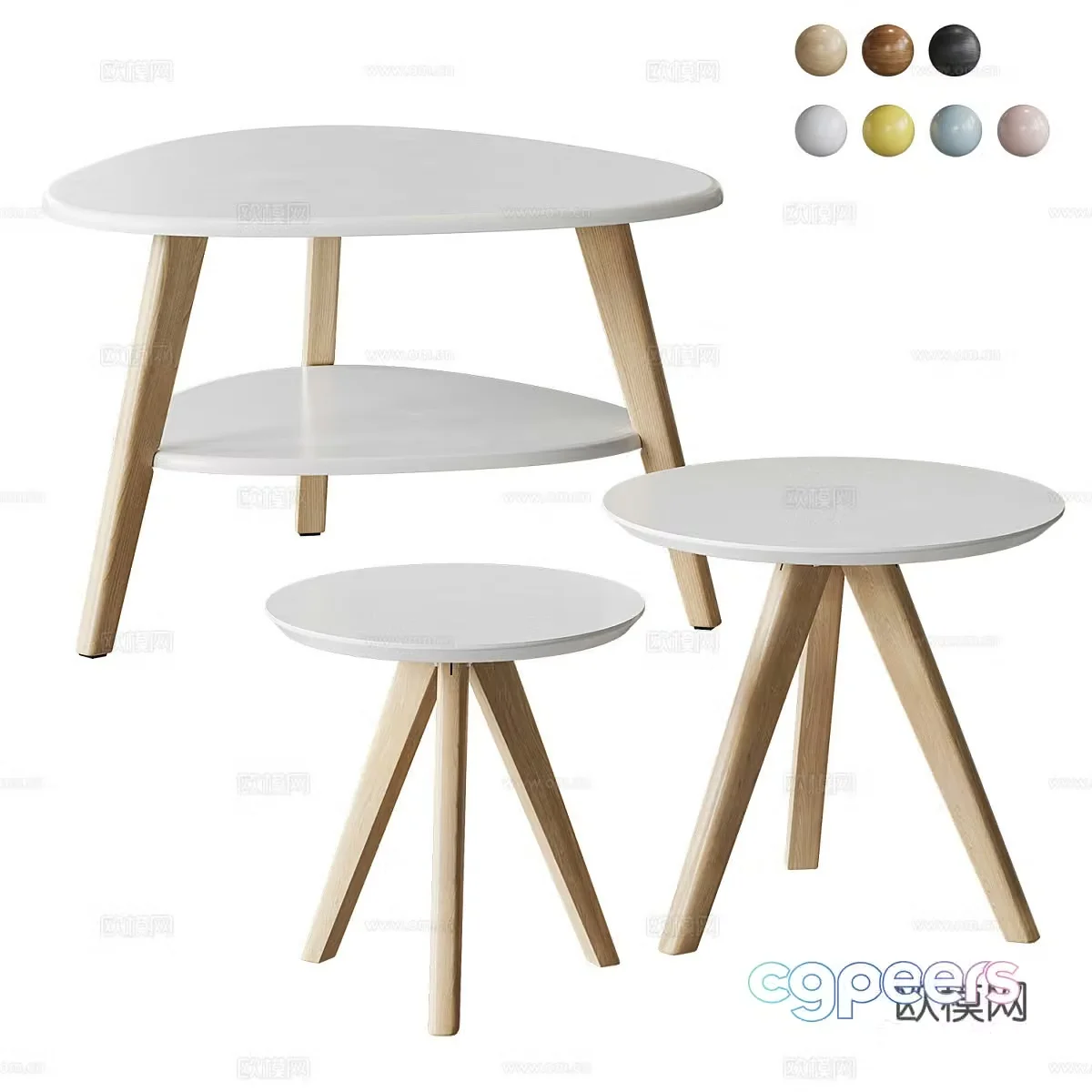 Desk 3d model