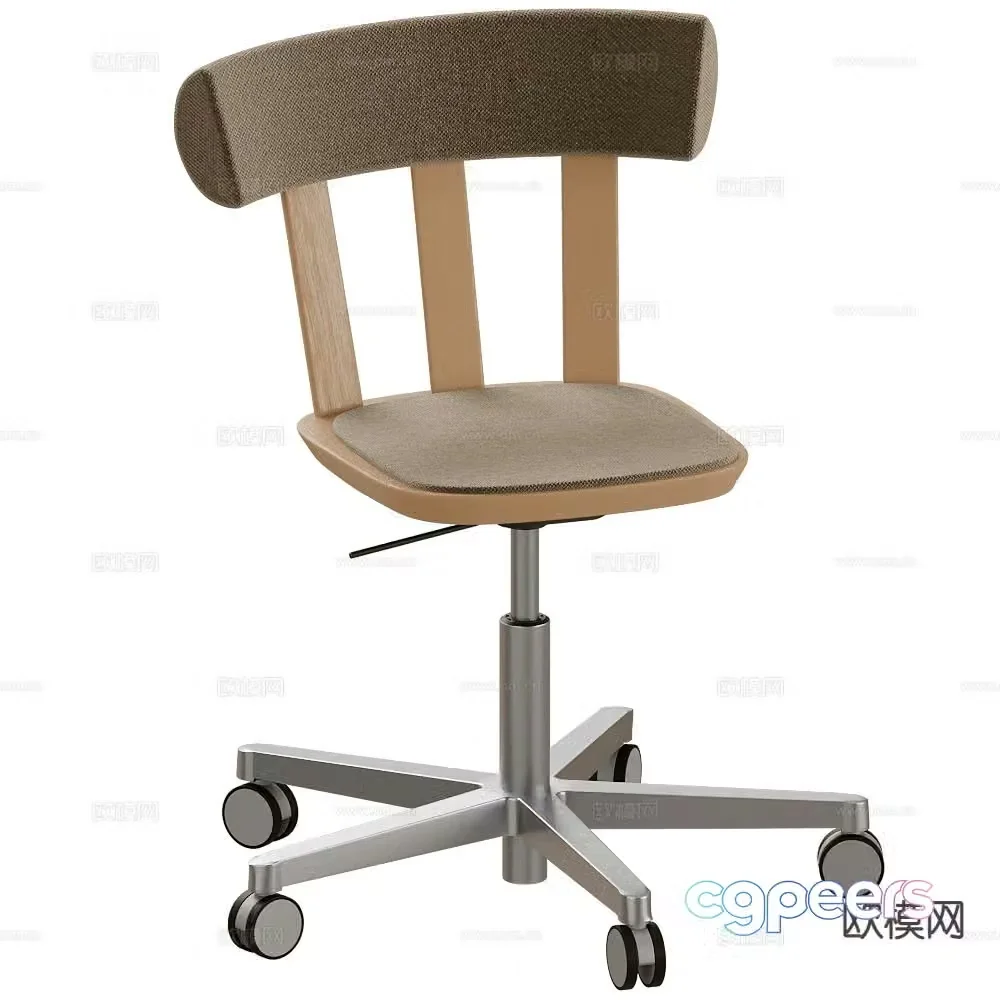 Stolab modern office chair 3d model