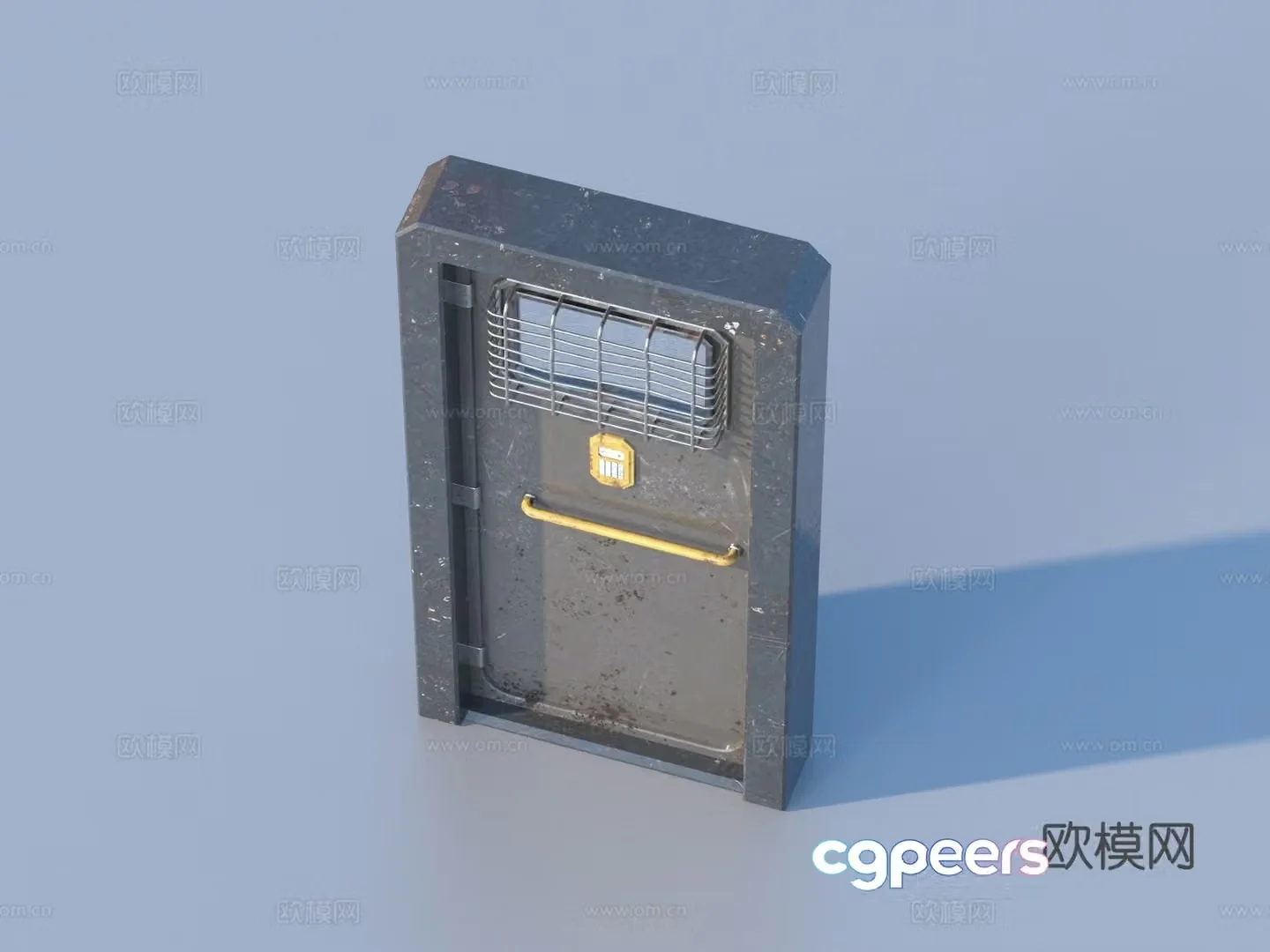 Door Iron Door Door 3D Model