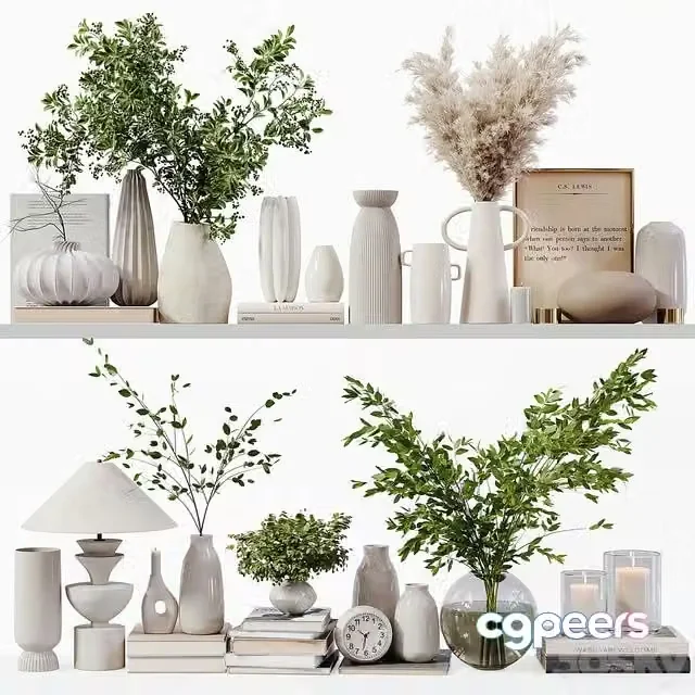 3ds Max Free – Decorative set 33