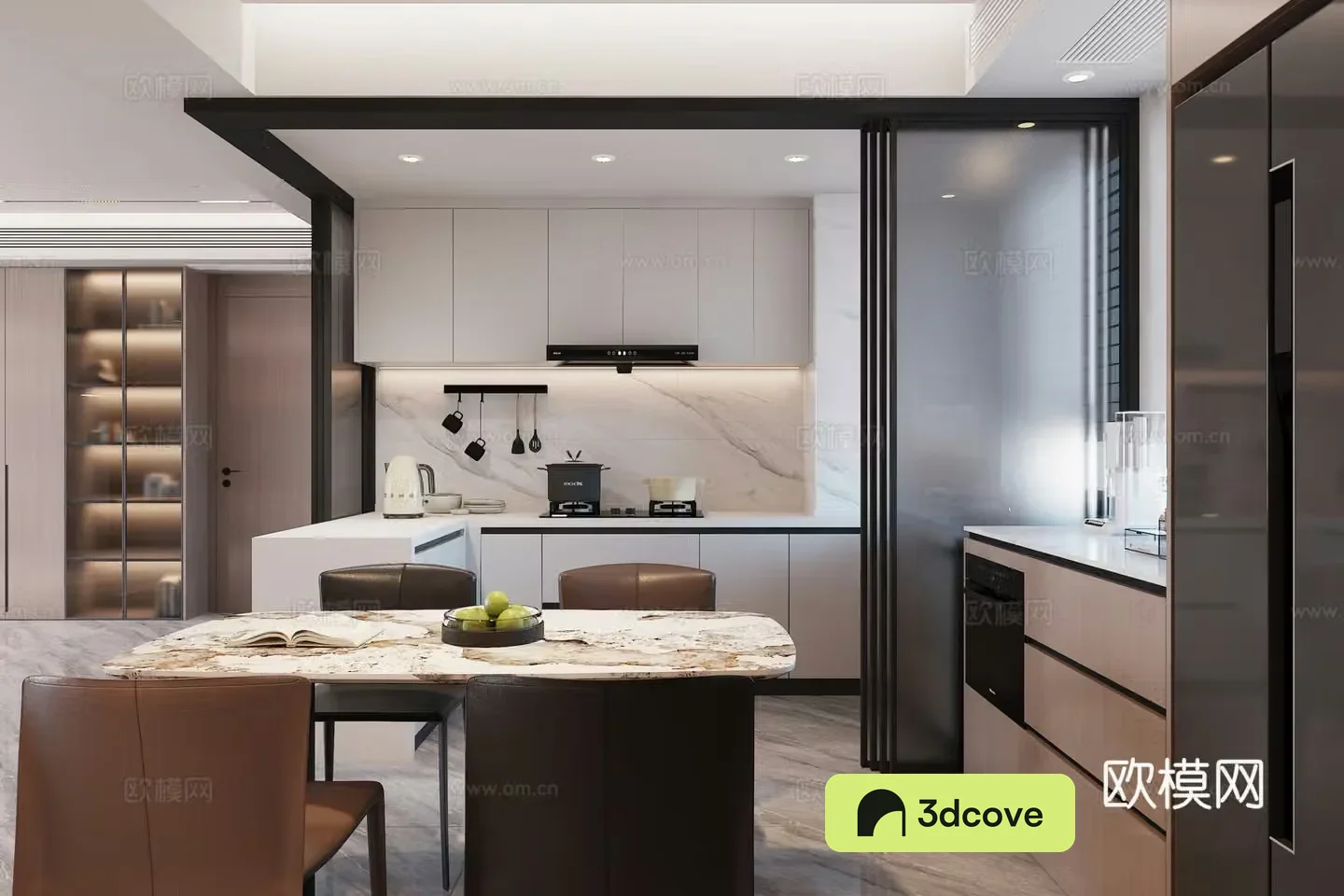 Italian restaurant kitchen