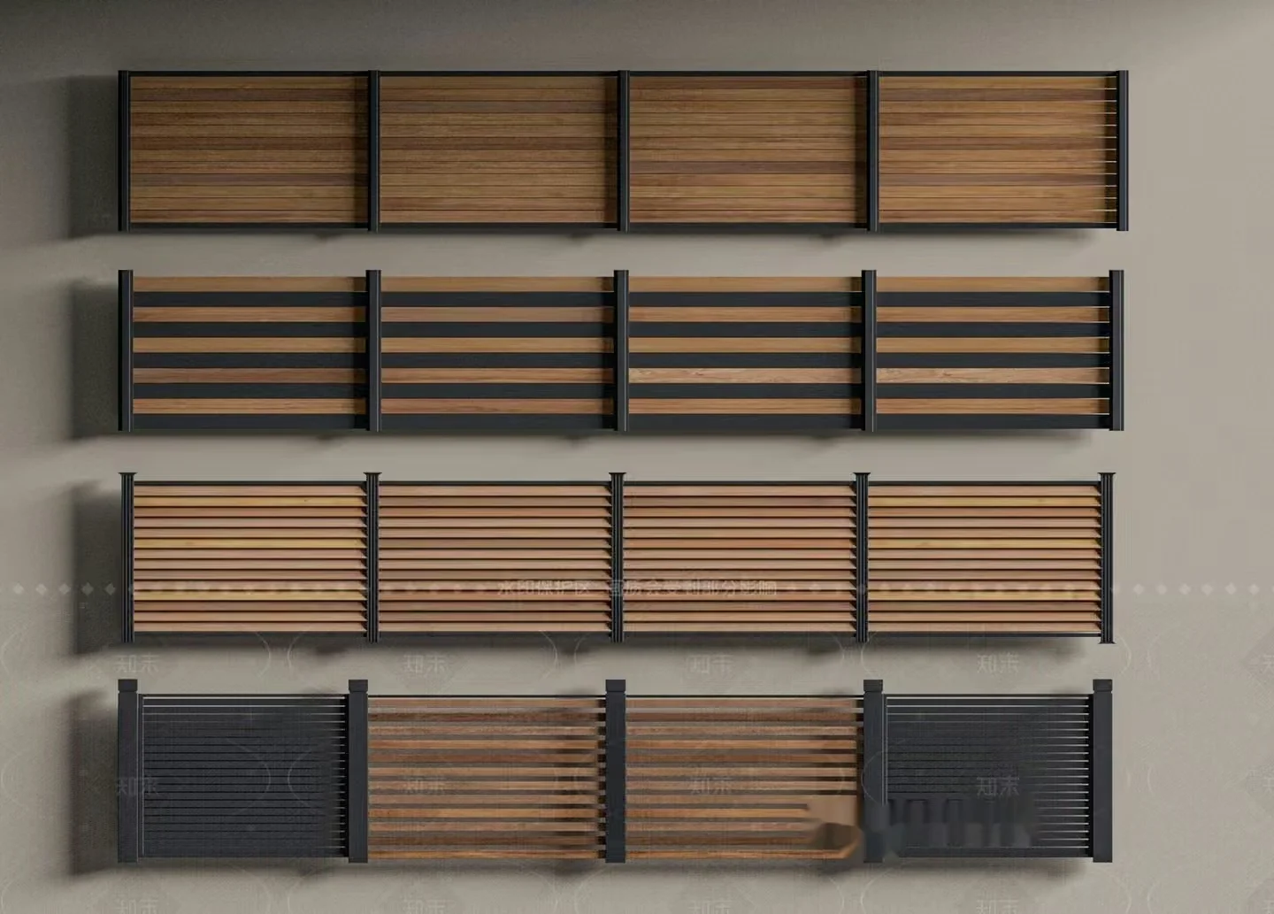 Wooden Wall Panels 3D Model – 4146 – VRAY Render