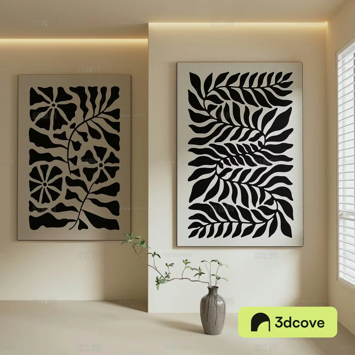 Italian modern hanging paintings Waviva medieval abstract paintings French retro hanging paintings light luxury hanging paintings living room