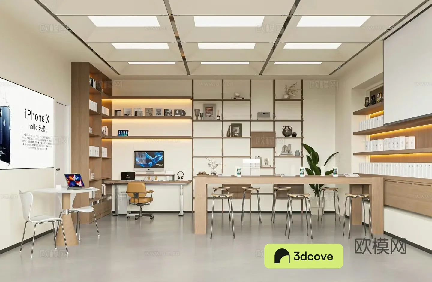 Modern mobile phone store Apple mobile phone store Zhuanzhuan store Love recycling Huawei mobile phone store