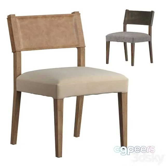 3ds Max Free – Ferris Dining Chair Winchester Beige