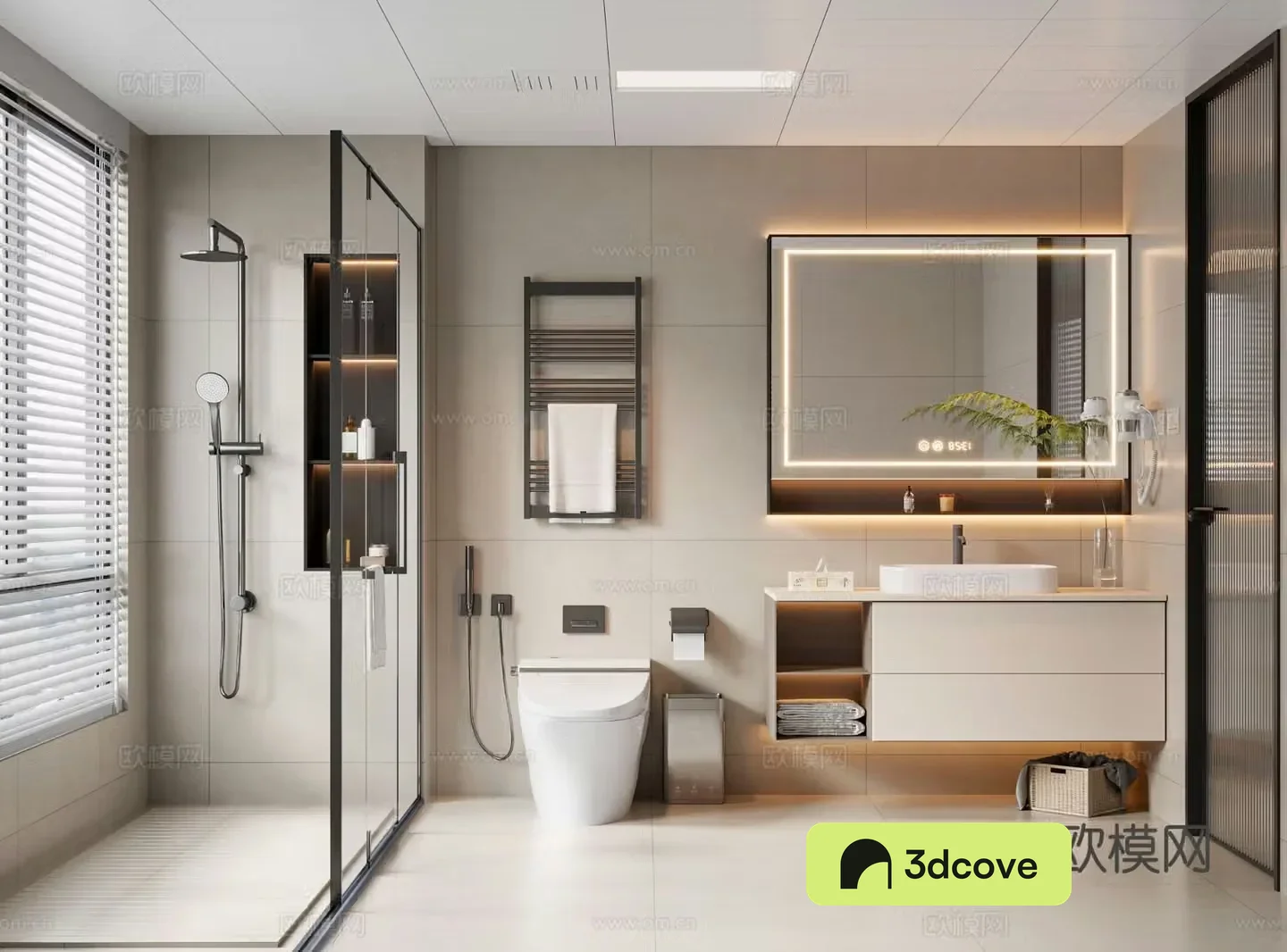 Modern bathroom