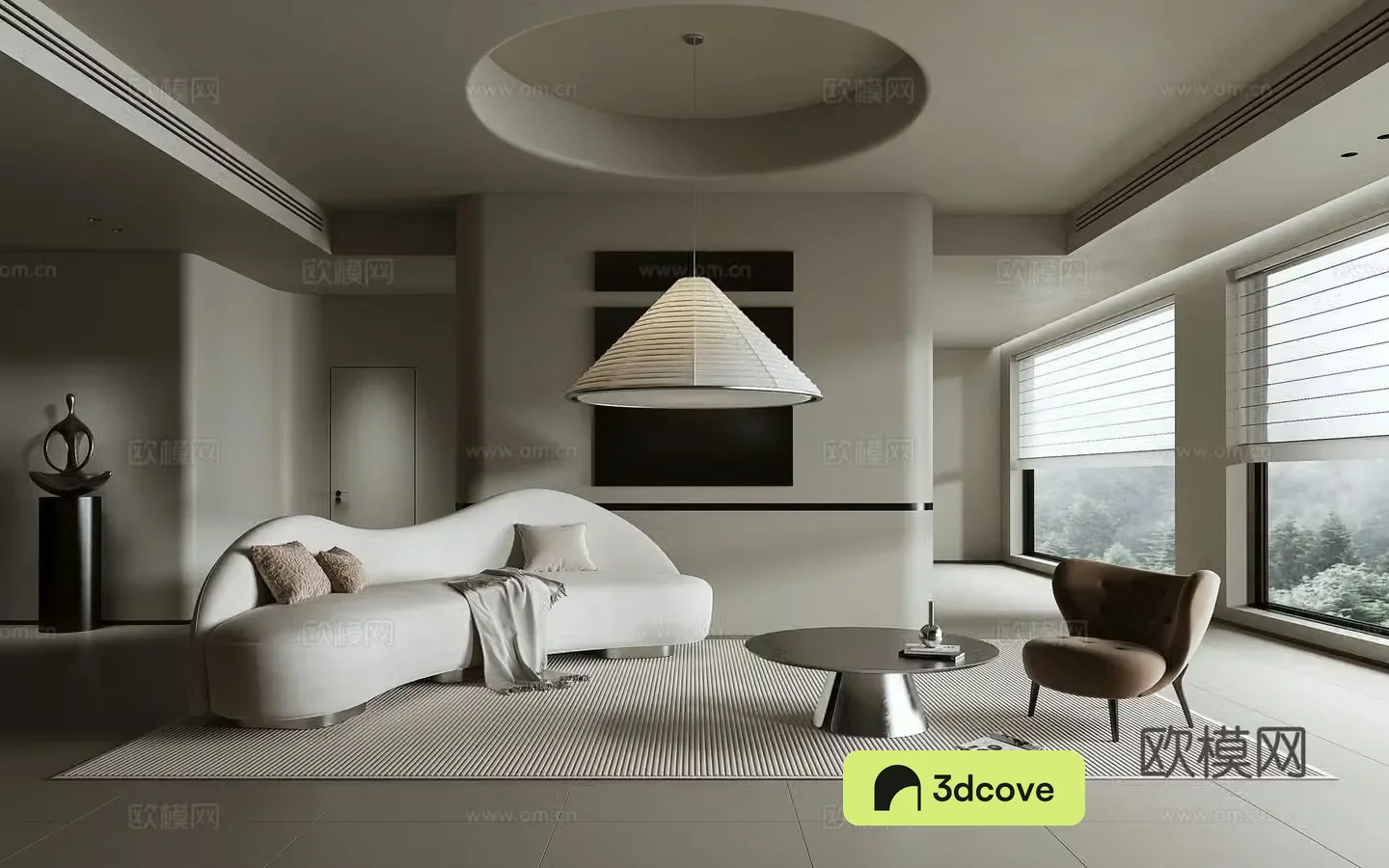 Minimalist living room